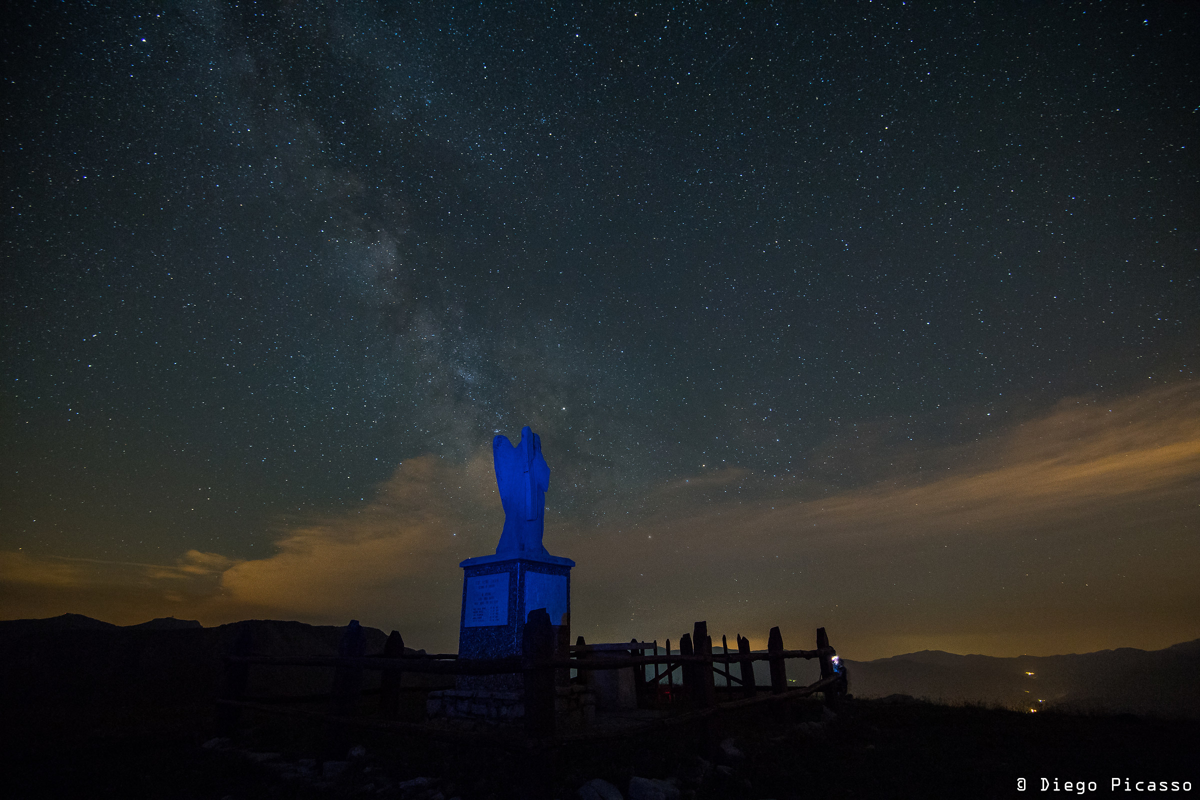 Un angelo sotto la via lattea