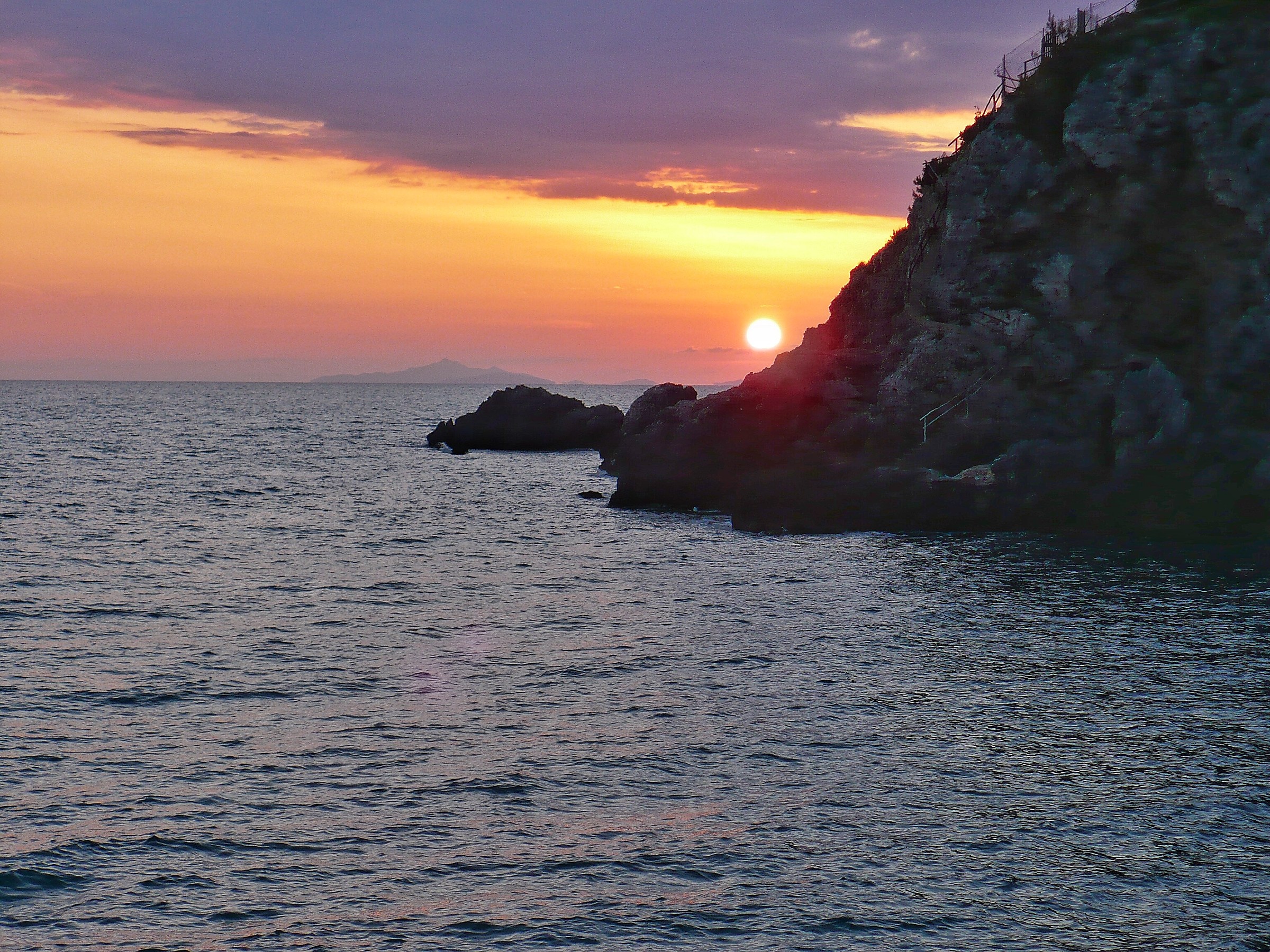 Sunset at Gaeta