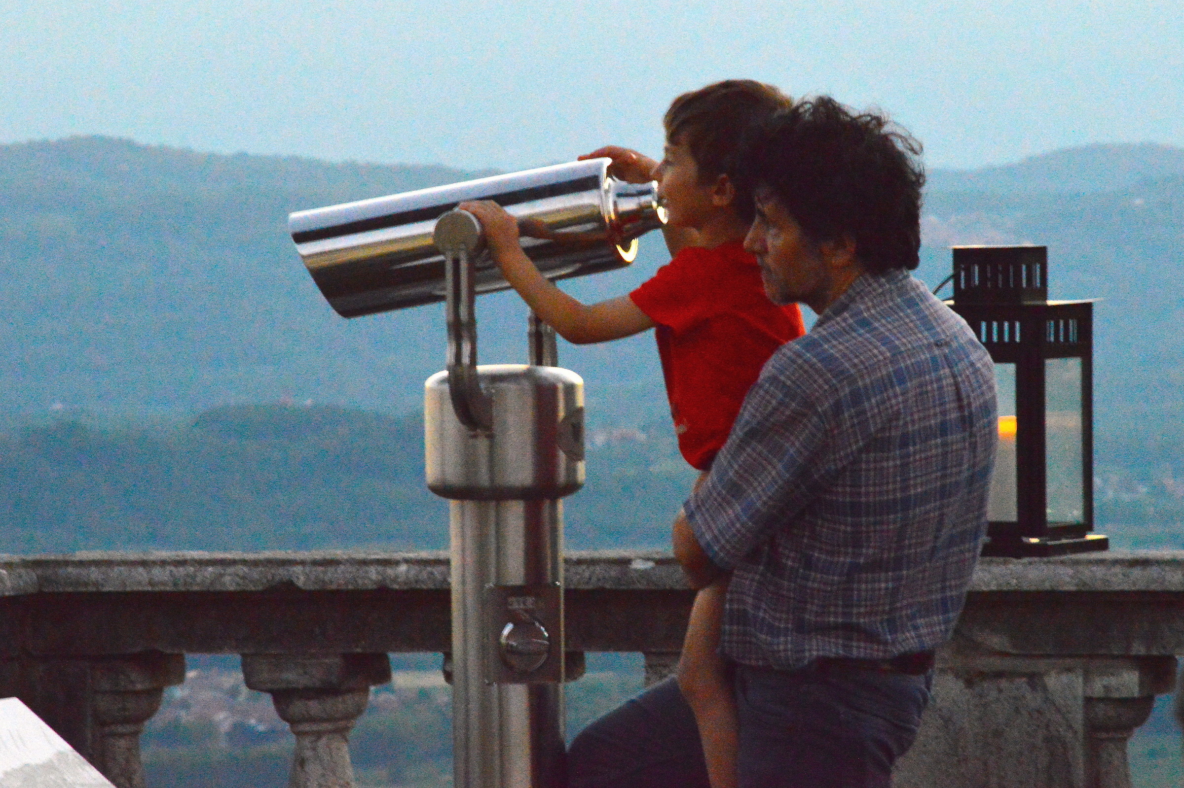 A look at the future with the help of Dad ...