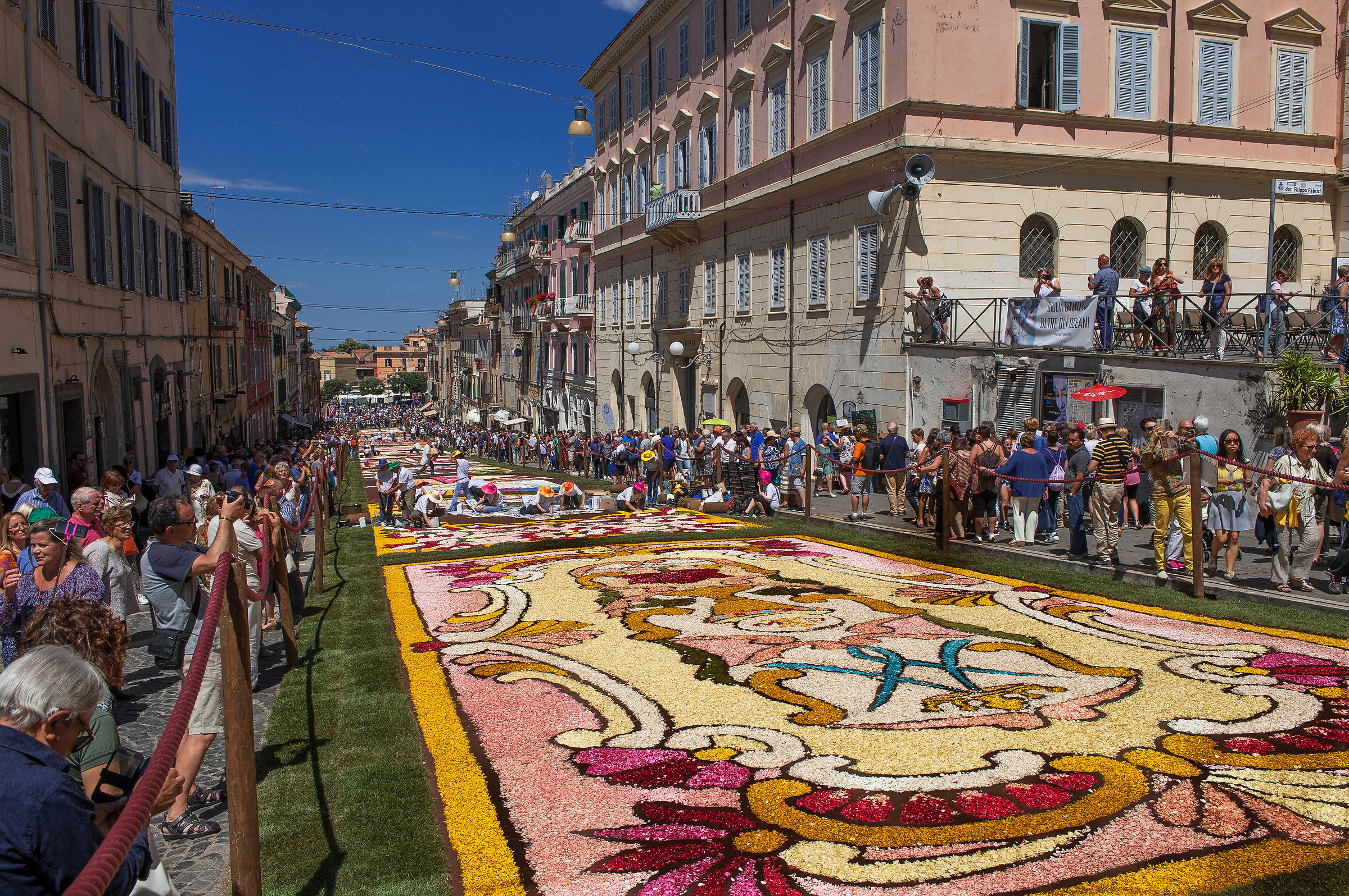 Genzano di Roma-Infiorata 2017