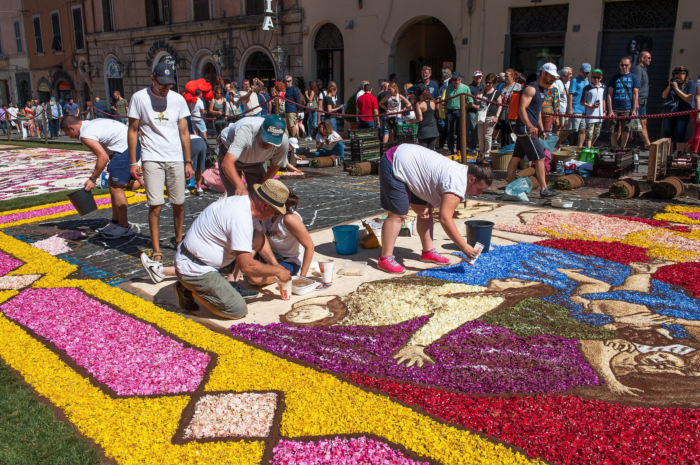 Genzano di Roma-Infiorata 2017