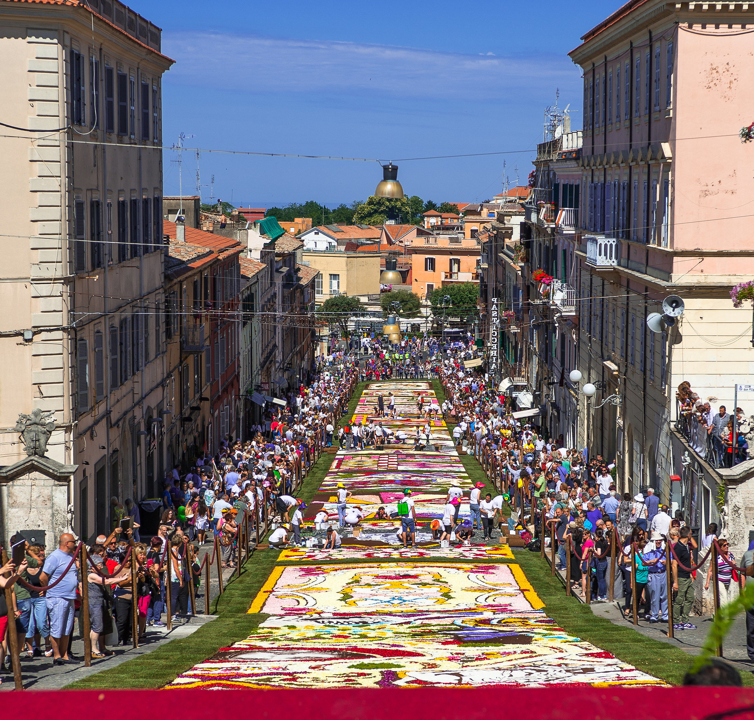 Genzano di Roma-Infiorata 2017