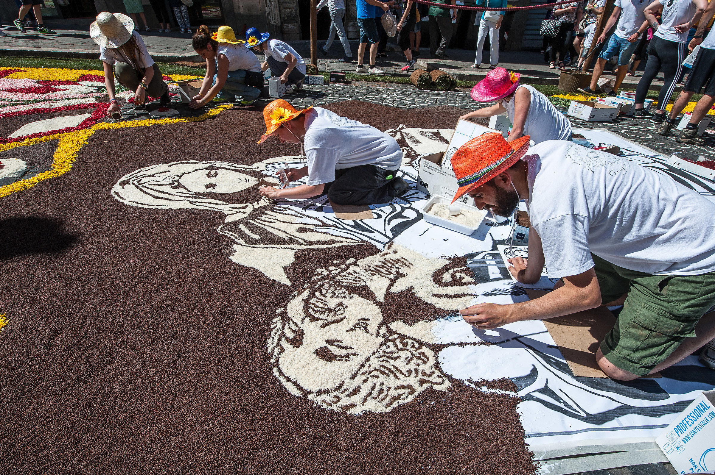 Genzano di Roma-Infiorata 2017