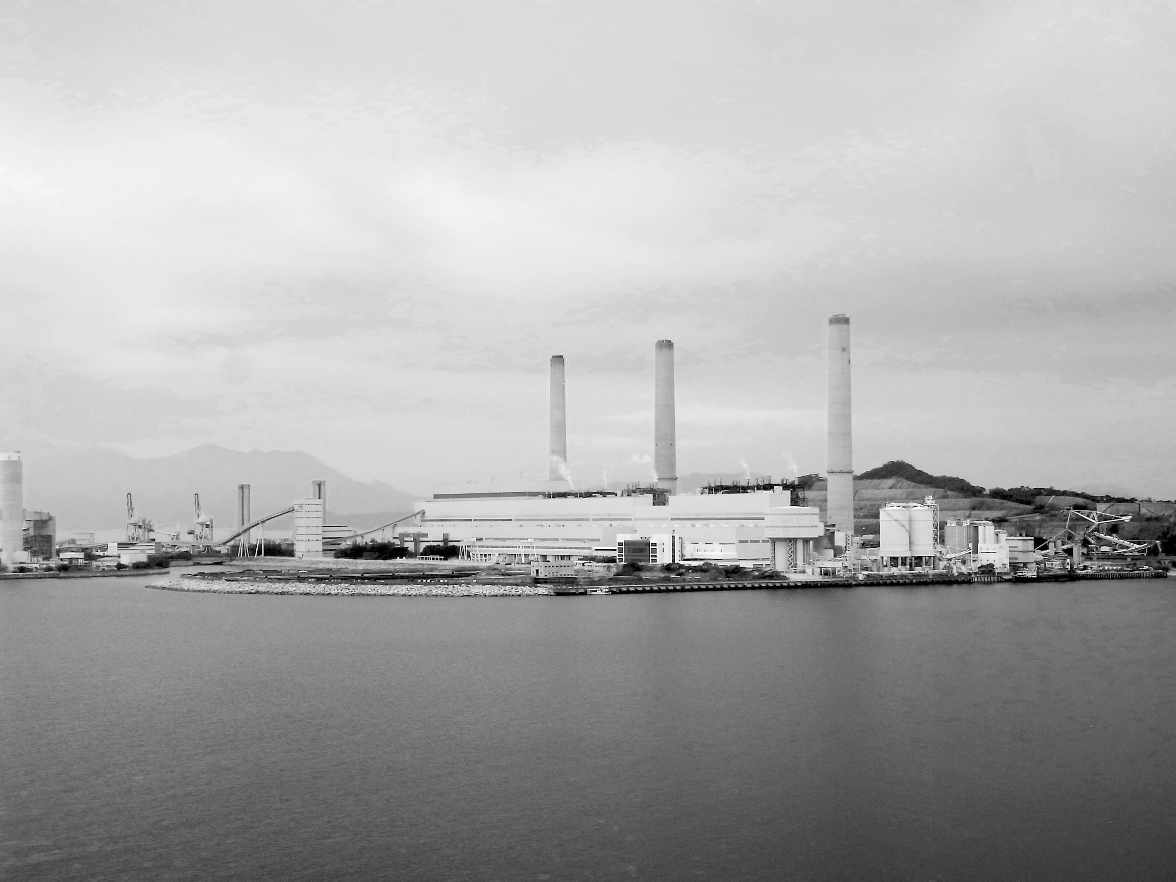 Power plant. Lamma Island.