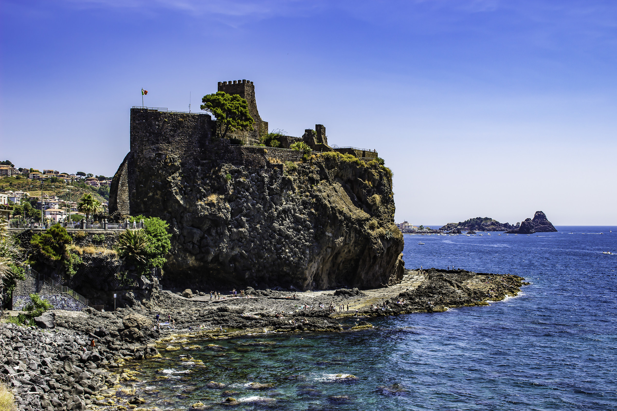 The castle on the cliff