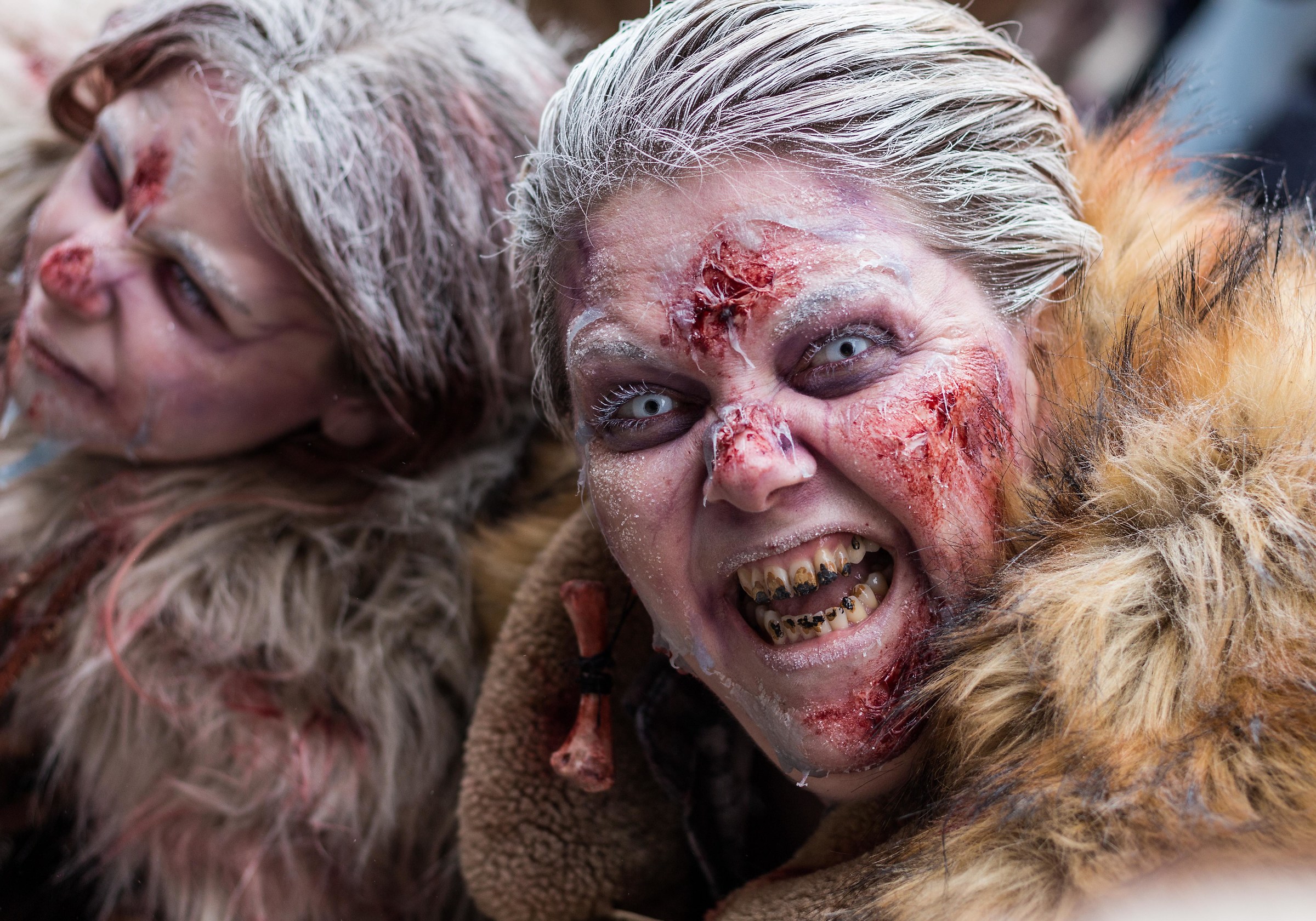 Do not touch her !!!