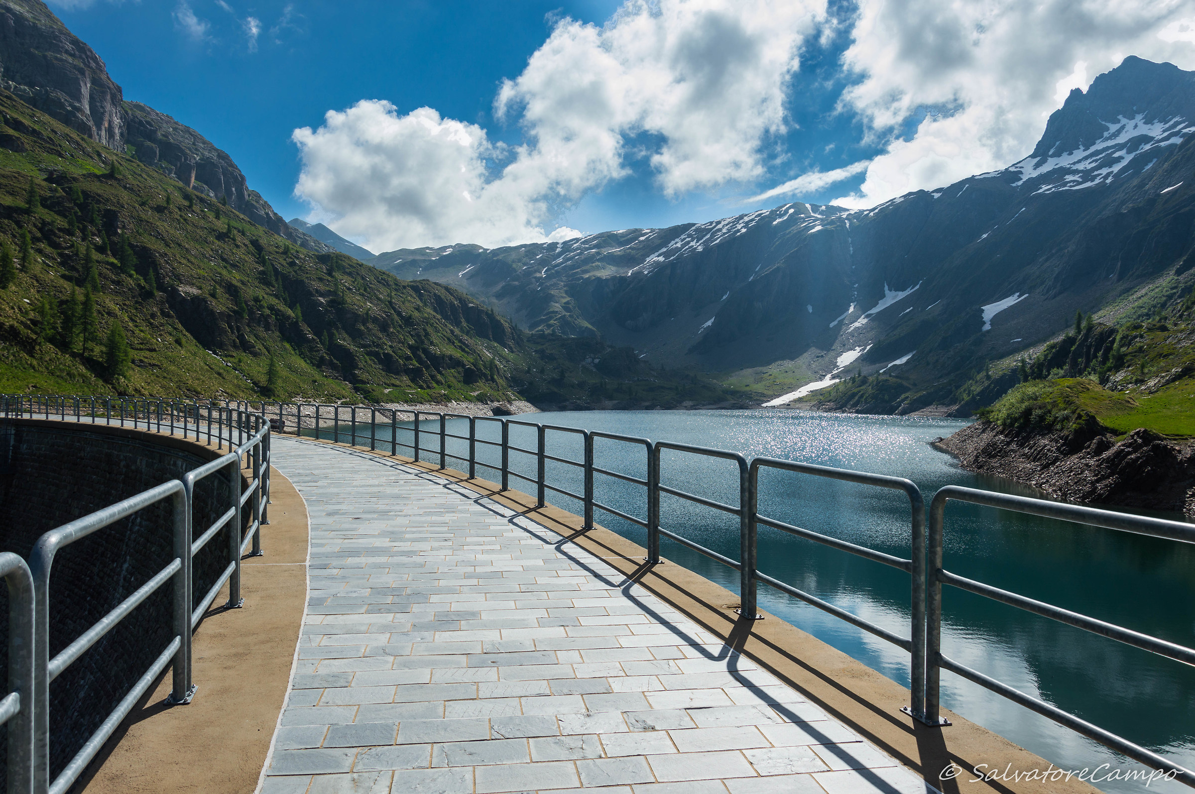 Lake Colombo Dam - High Valbrembana