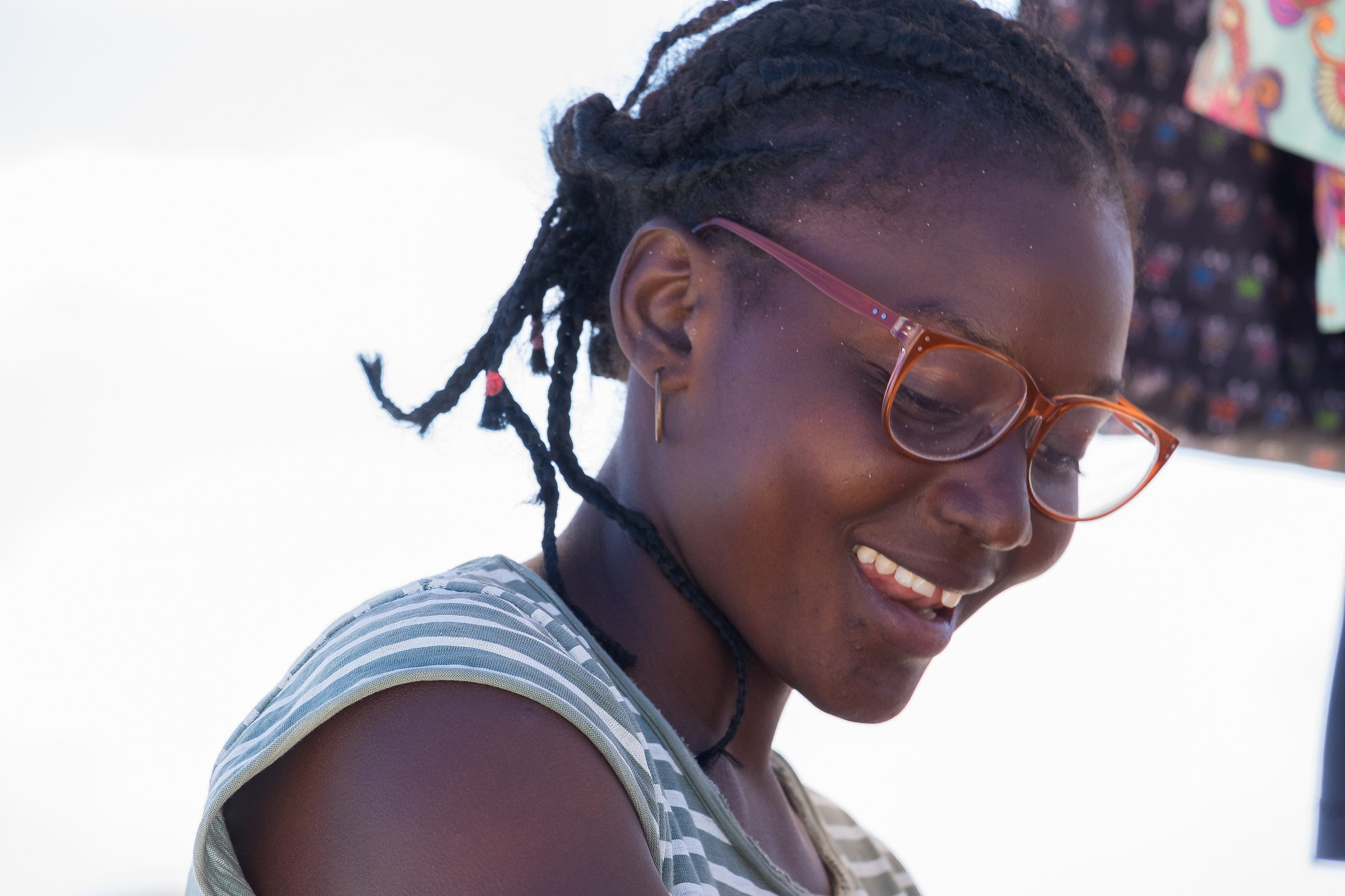 The girl of the braids