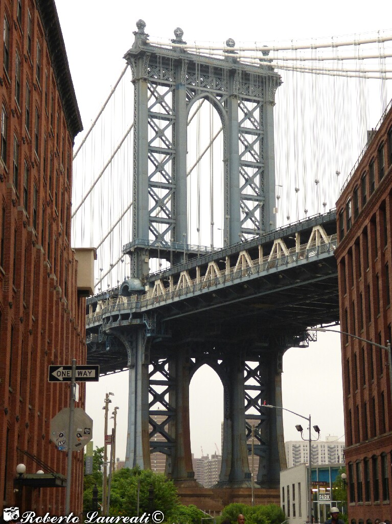 View of the Manhattan Bridge from DUM Washington Street