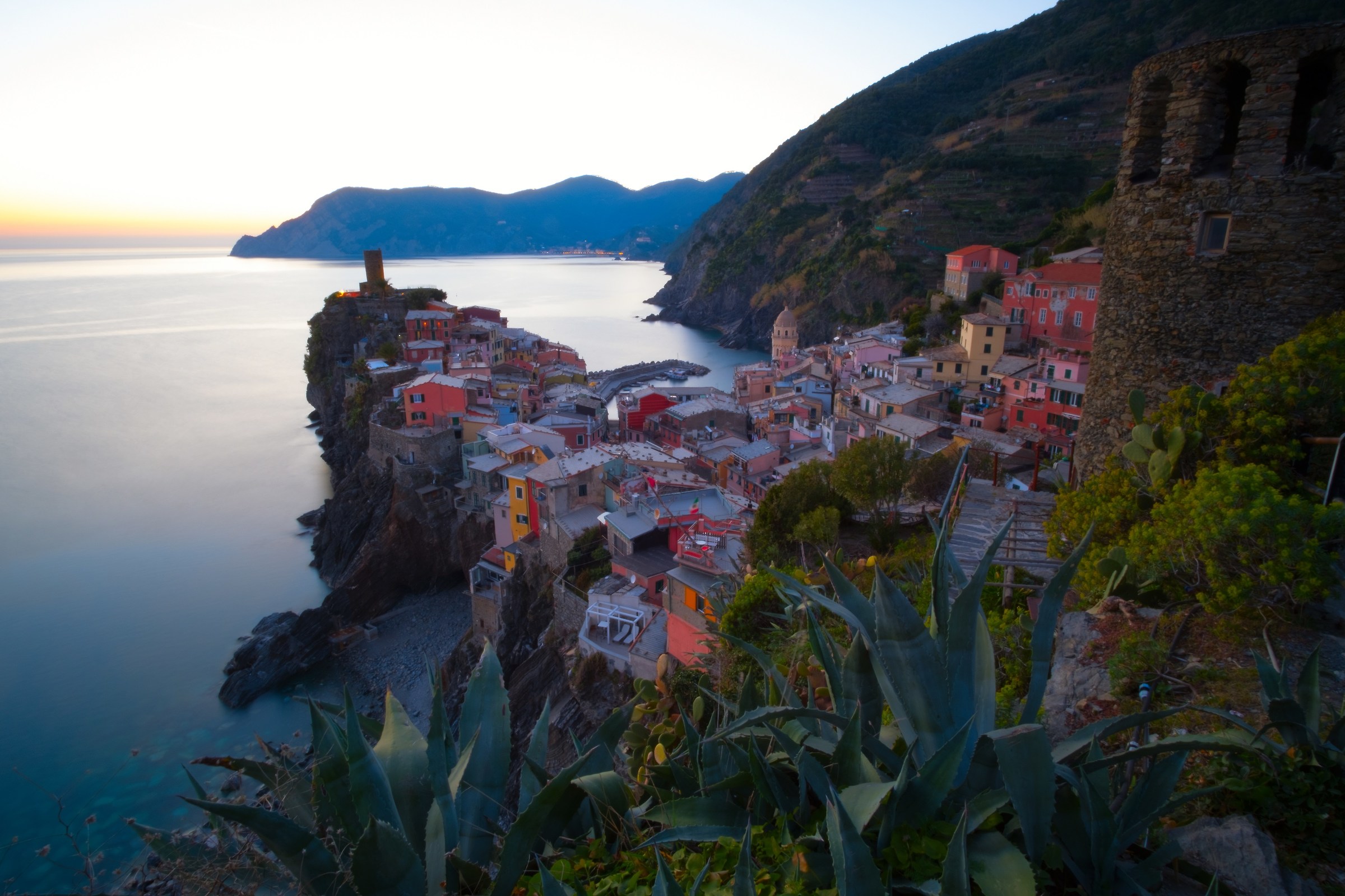 Vernazza dall'alto