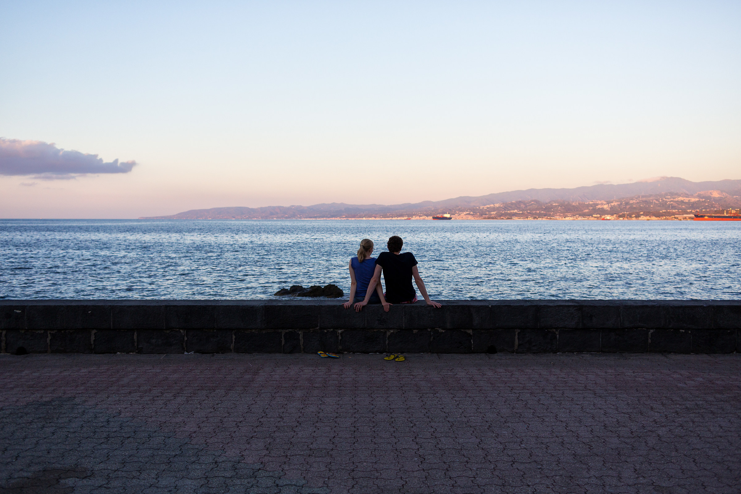 Strange, they are not using the smartphone!