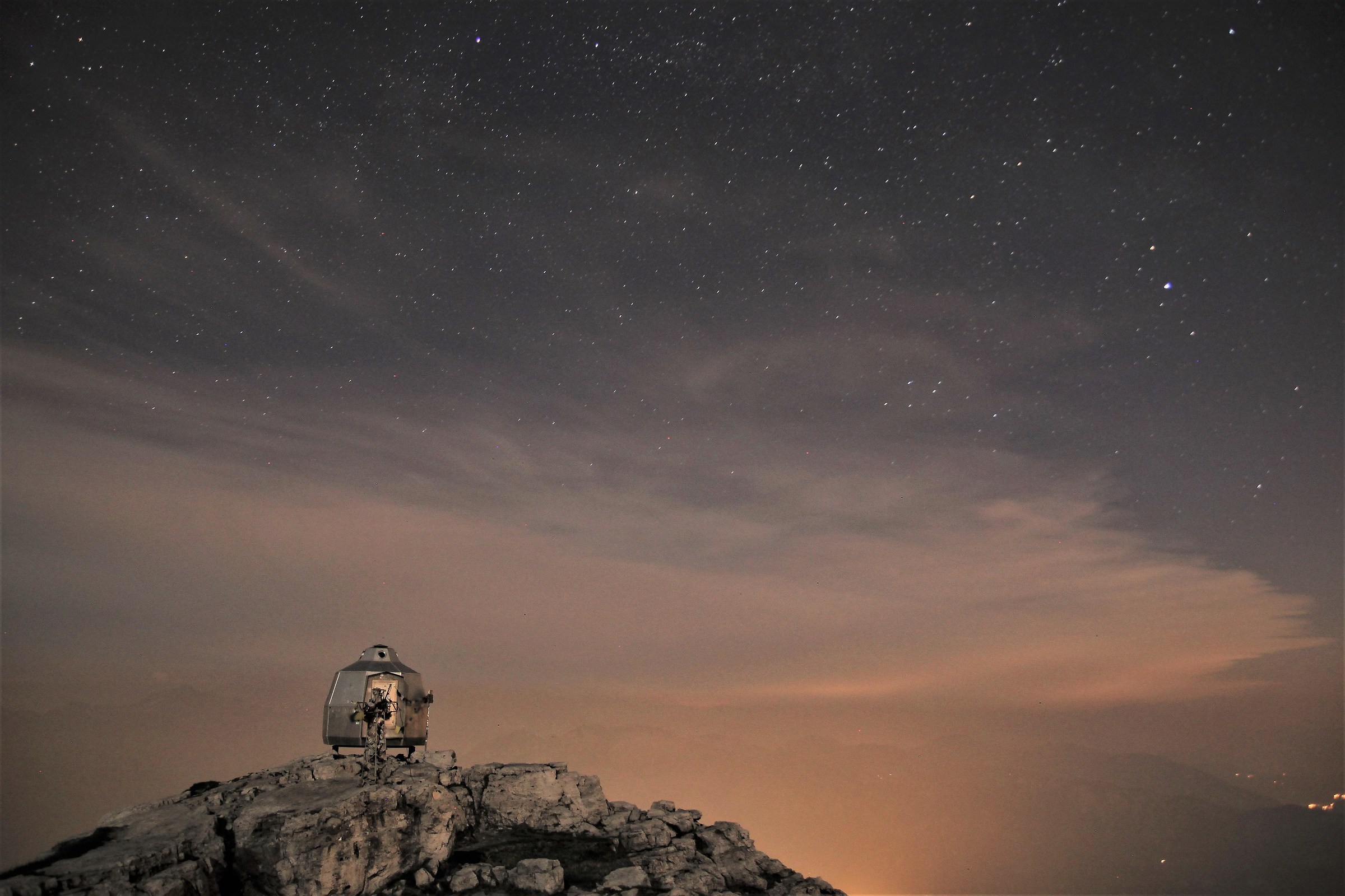 Spring nights, tanned. South Grigna.