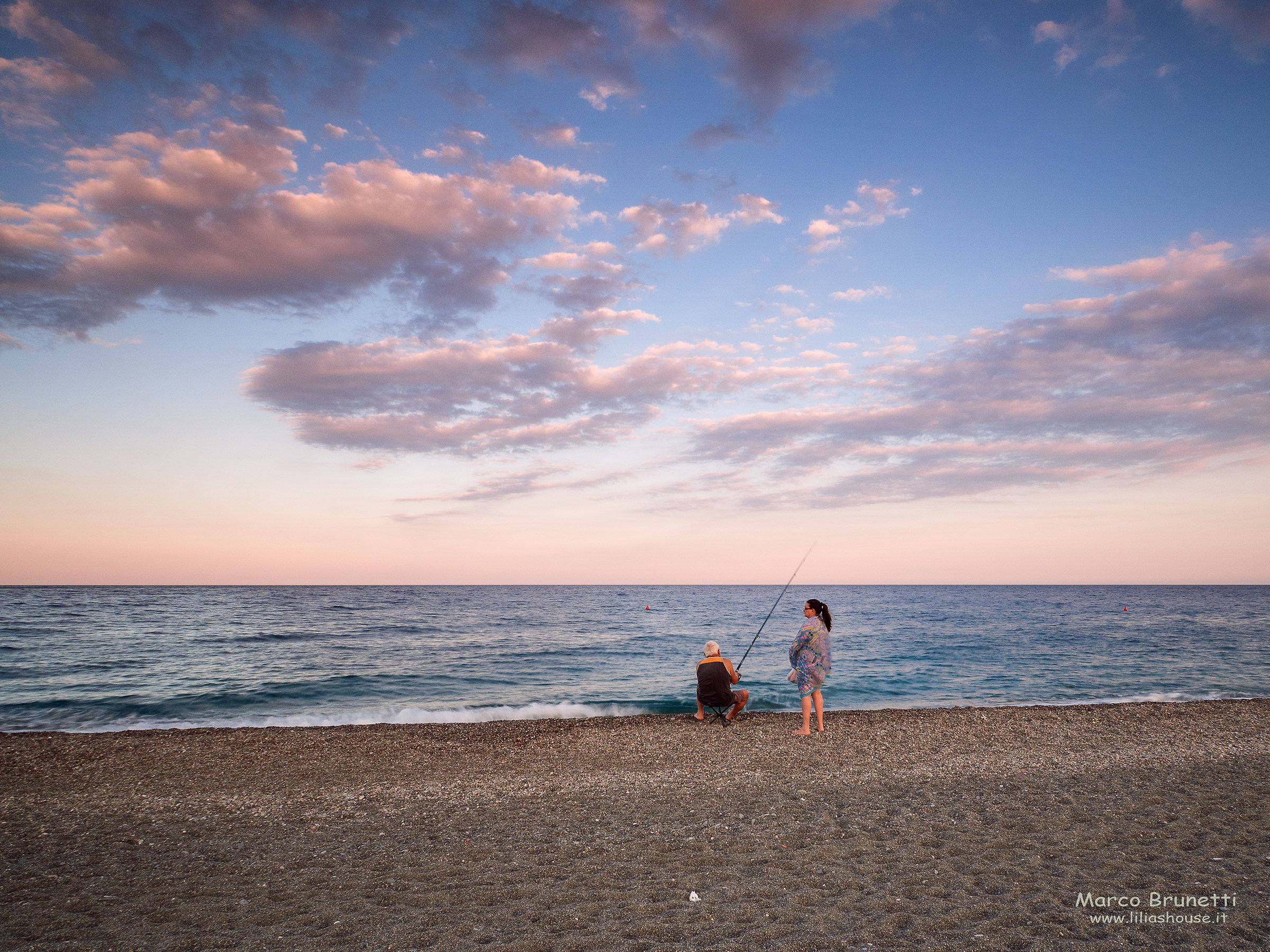 And he is watching him ....