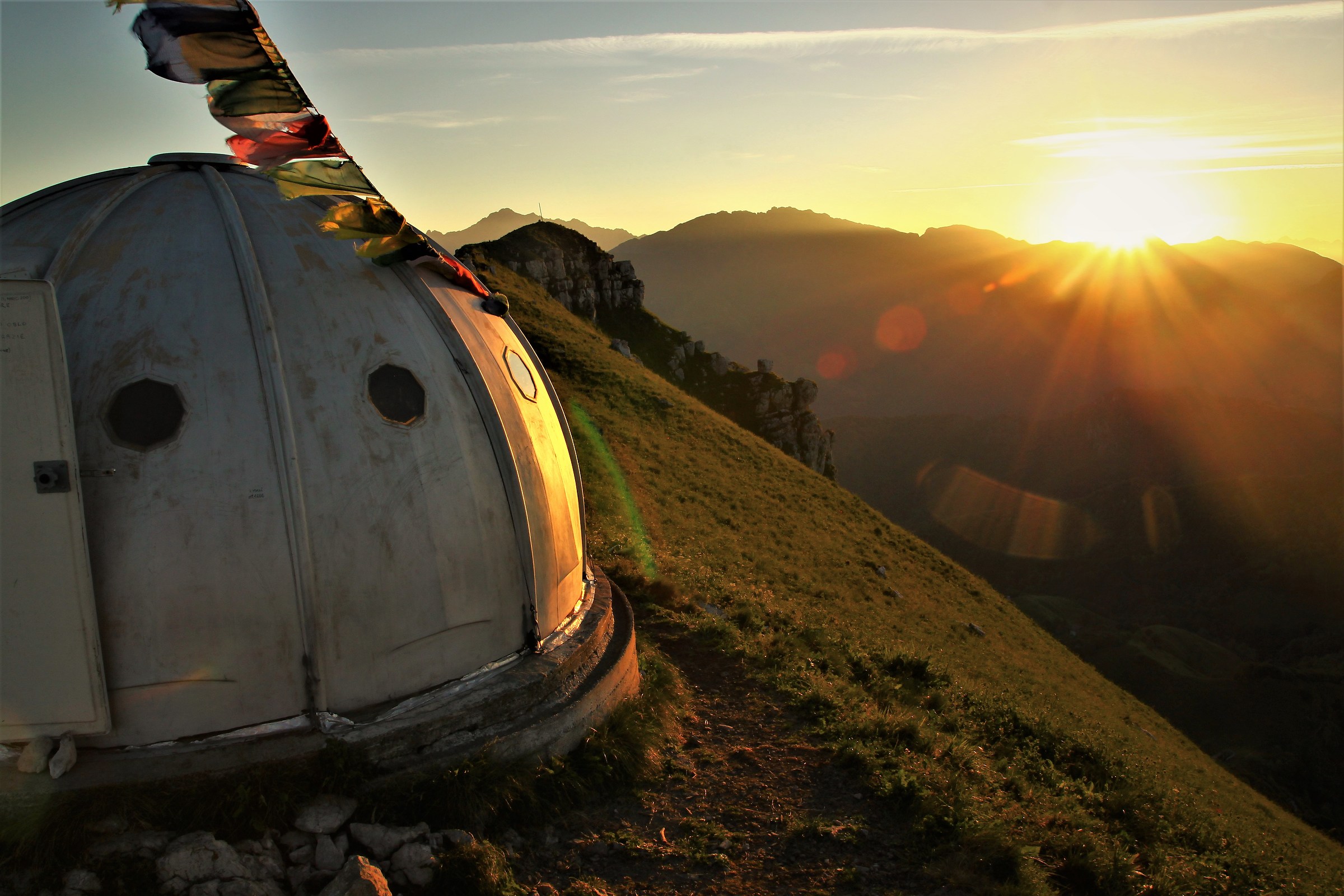 The awakening of the sun.