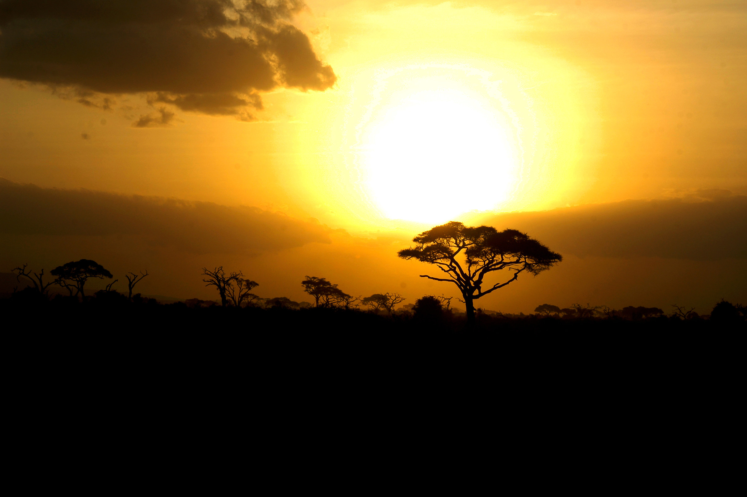 Sunset in Africa