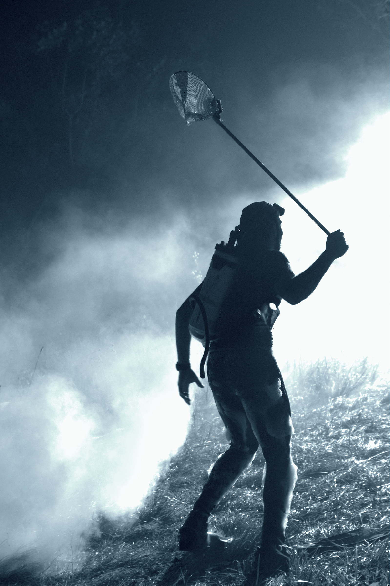 Like a diver out of water