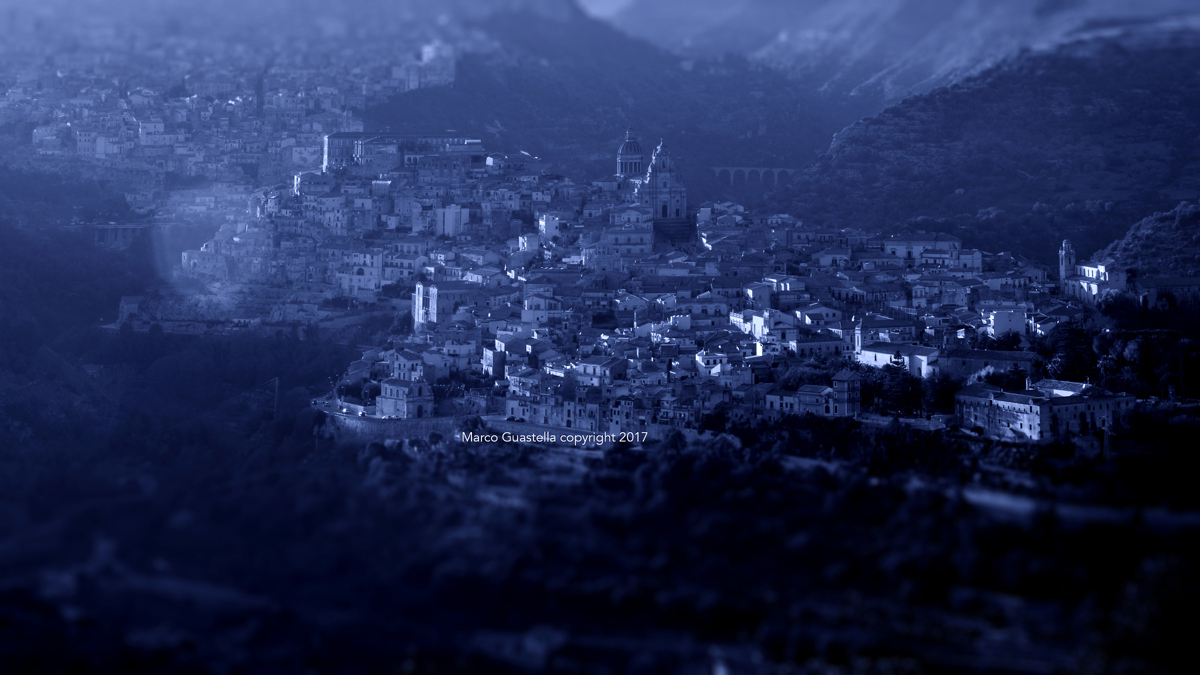 Panorama di Ragusa Ibla