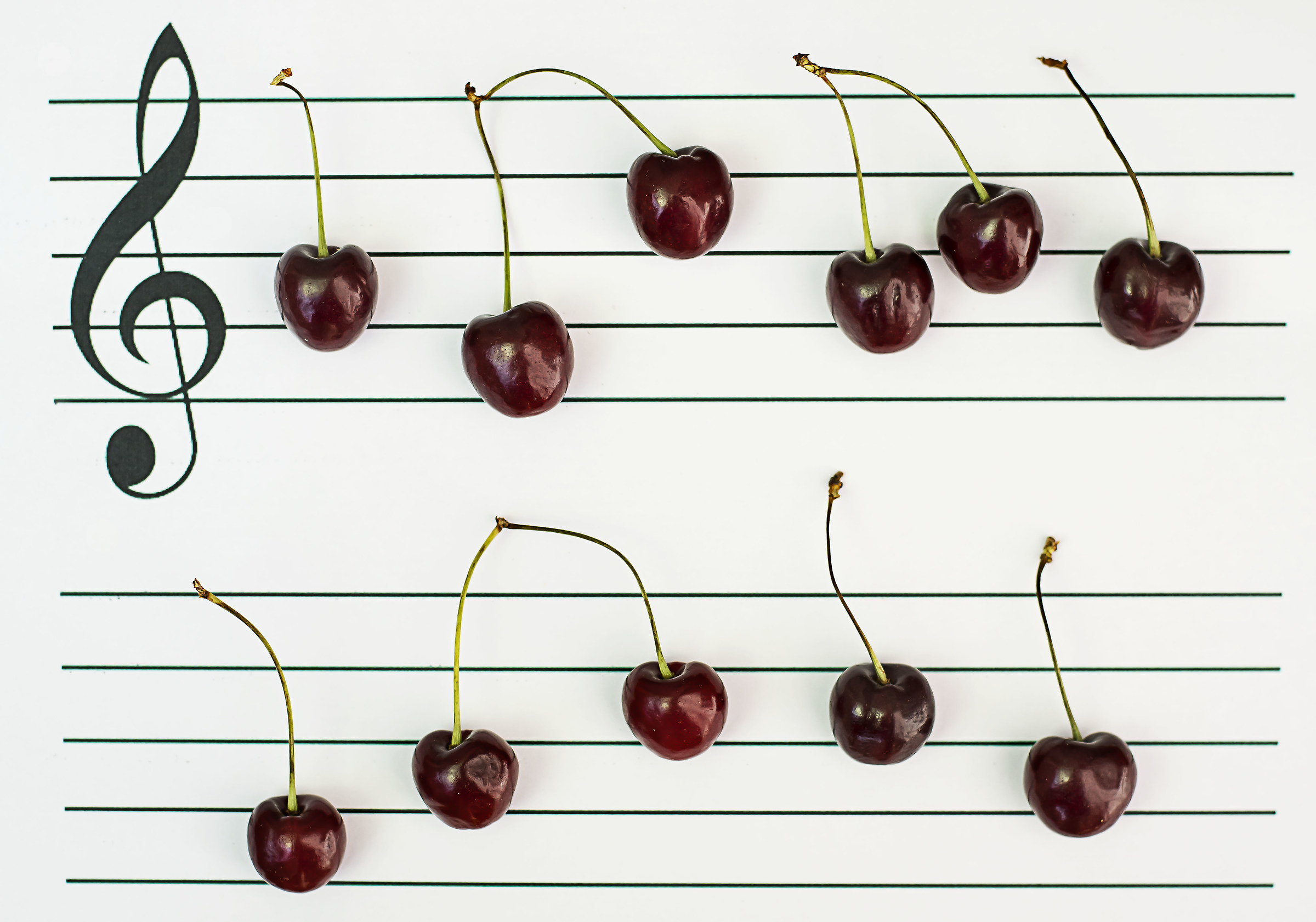 One note pulls the other