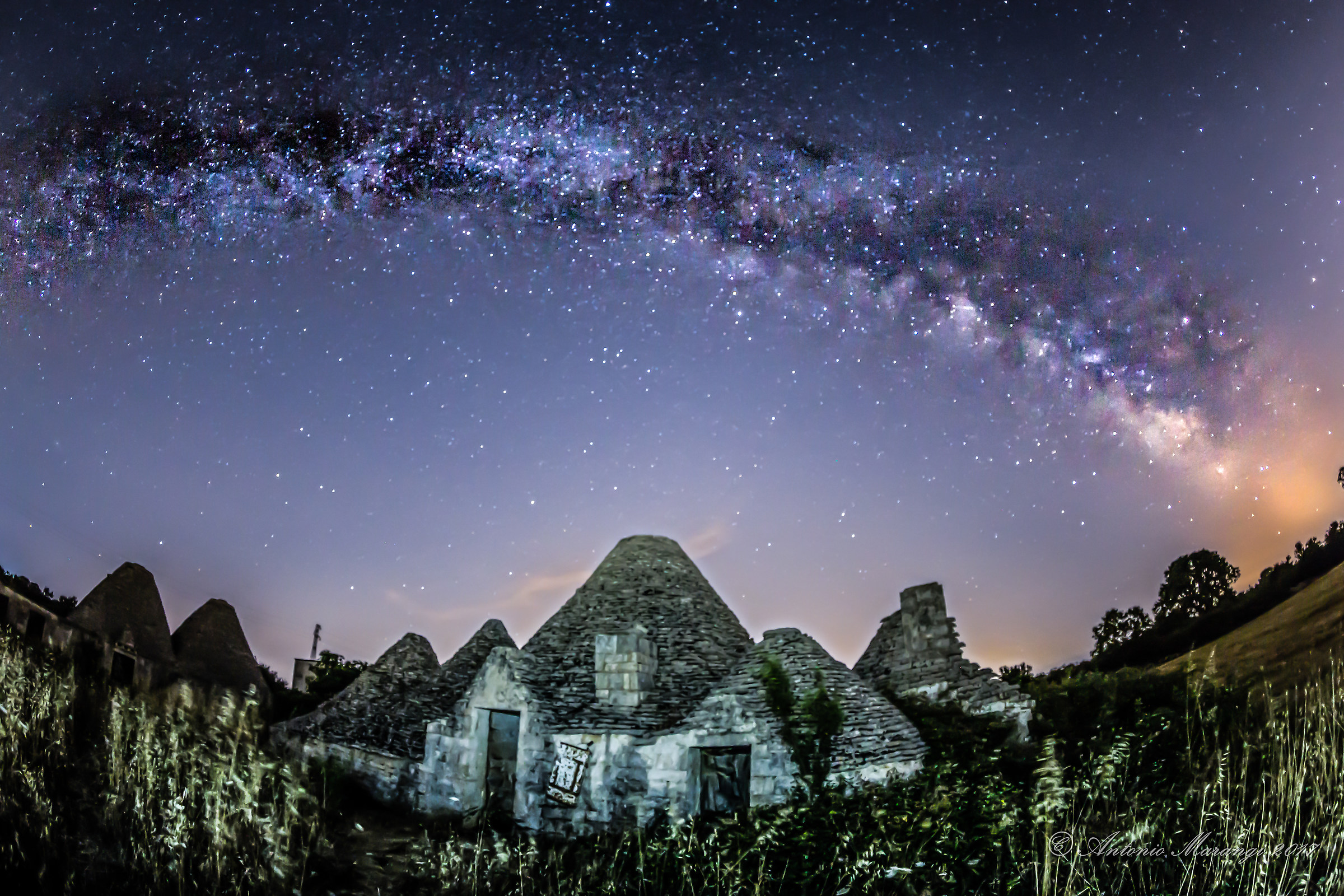 Milky Way on Trulli