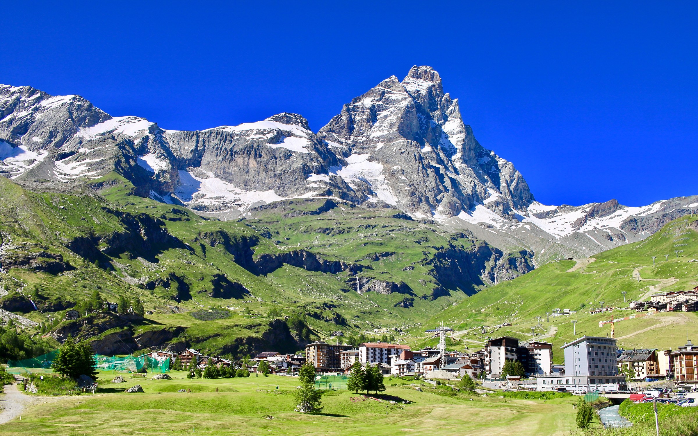 Il Cervino da Cervinia.
