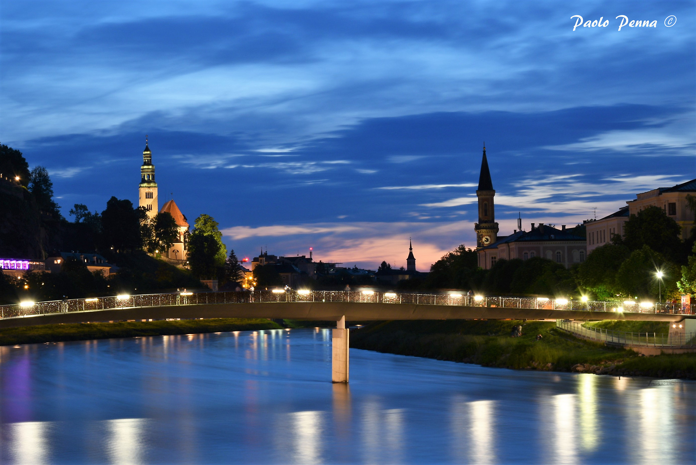 tramonto a Salisburgo