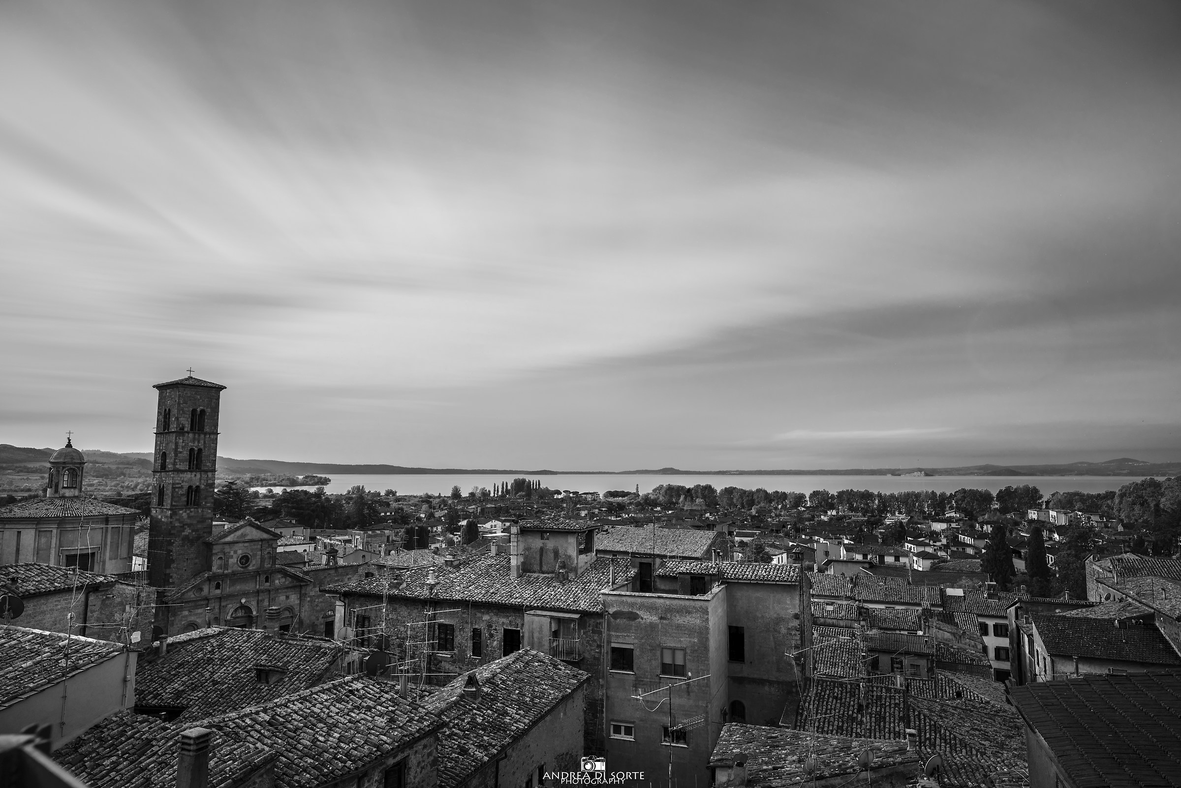 Bolsena dall'alto