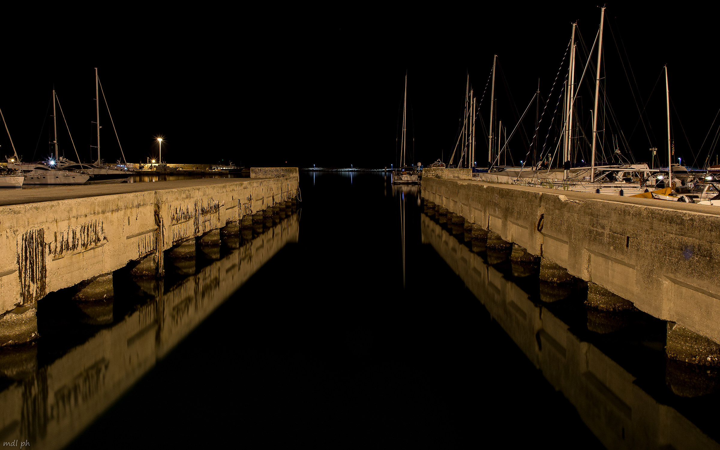 Between light and darkness