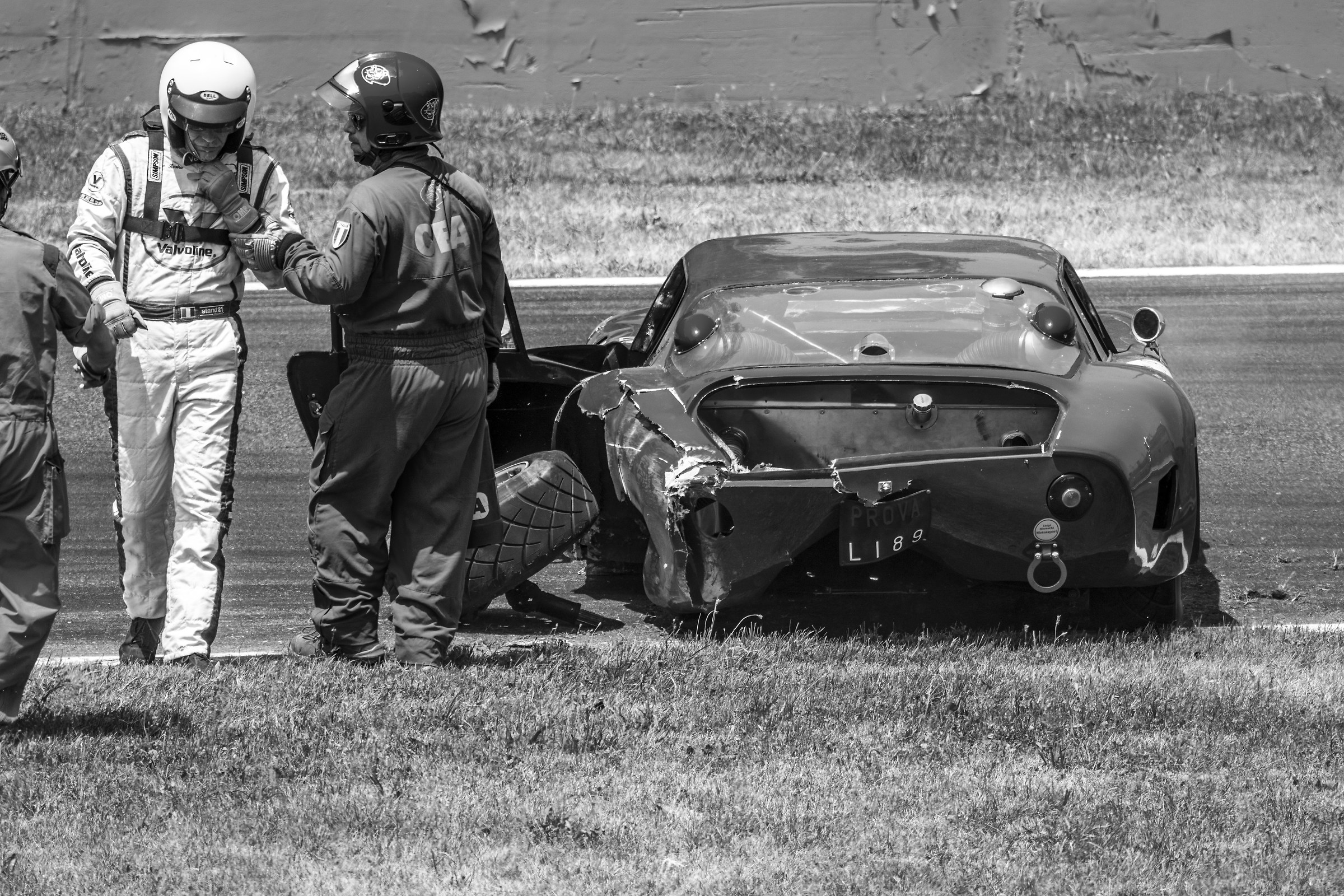 Bizzarrini 5300gt Crash road