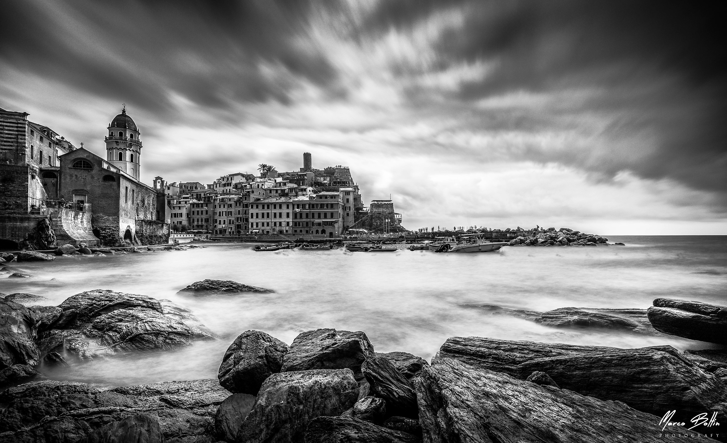 Thunderstorms in Vernazza