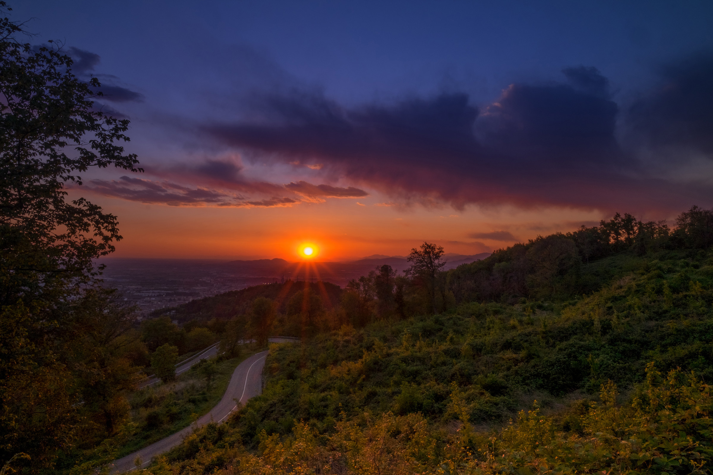 Tramonto dal Monte Maddalena ©maddala.it