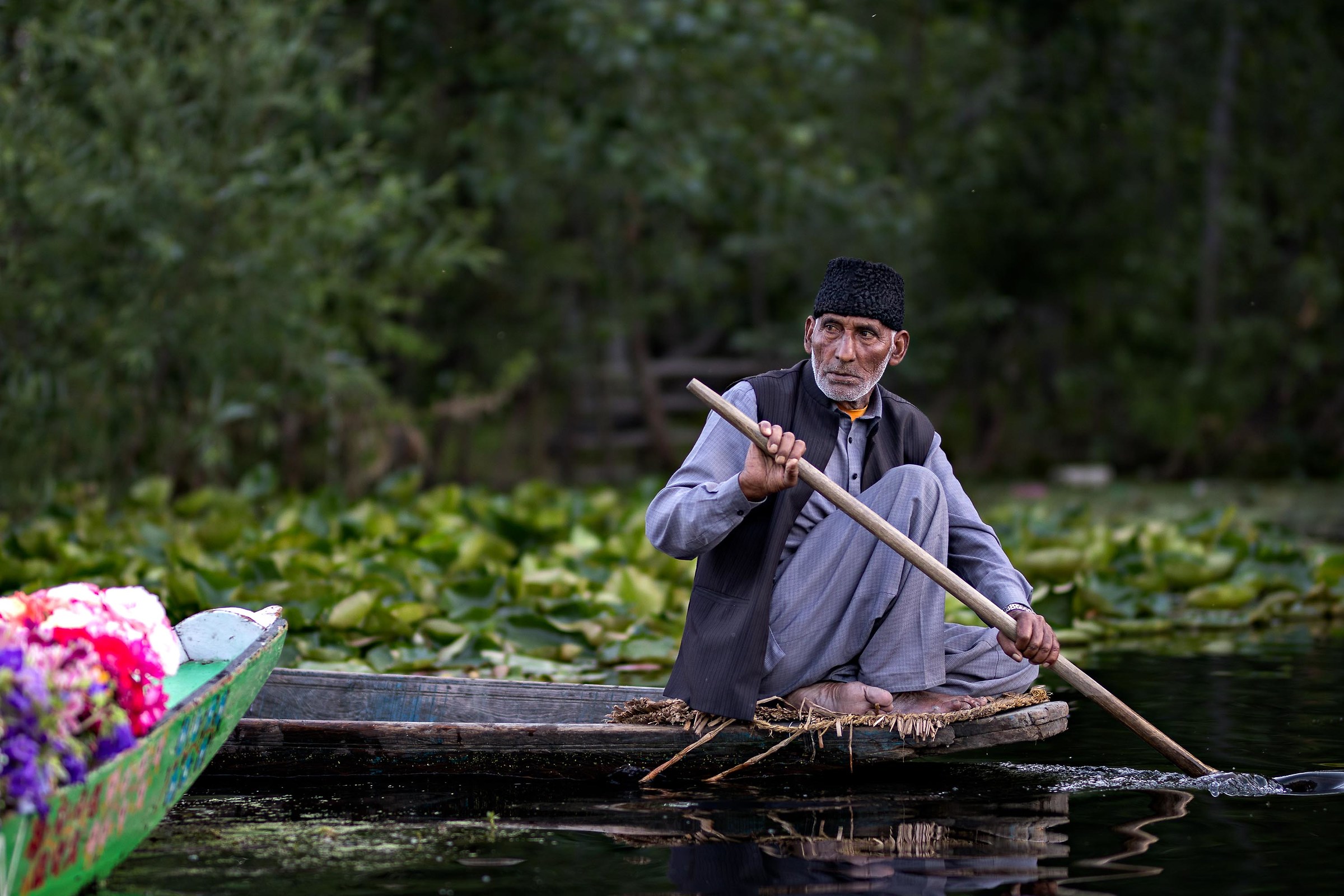 Mercato dei fiori. Srinagar