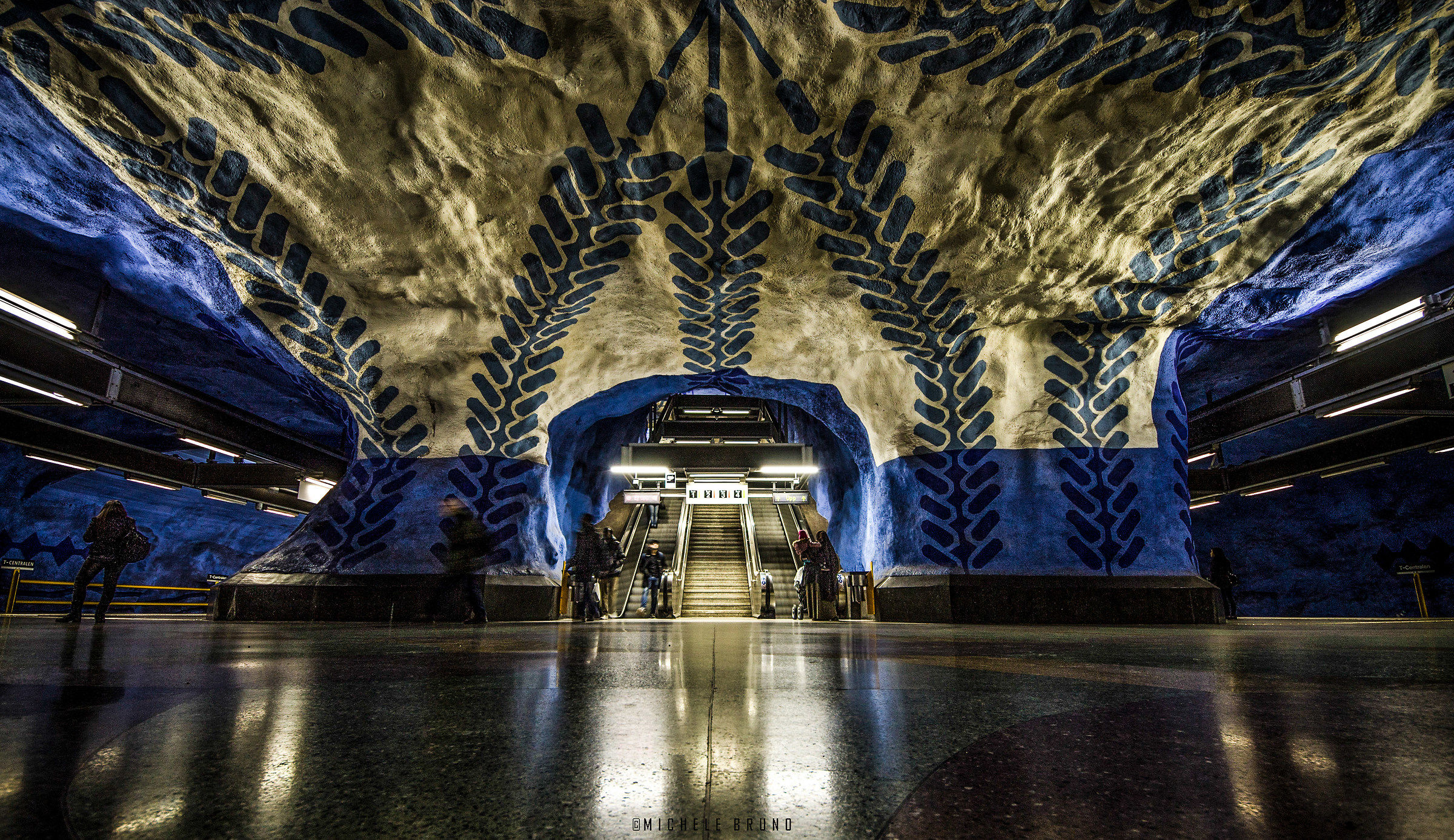 Metro Art in Stockholm