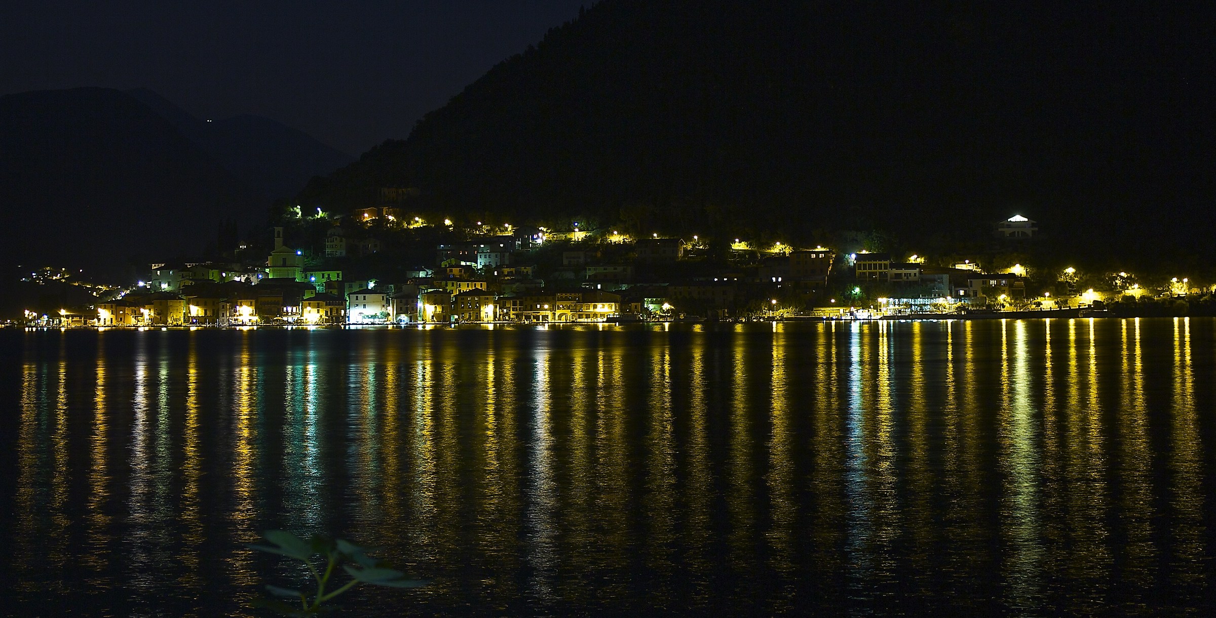 Reflections on Lake D'Iseo