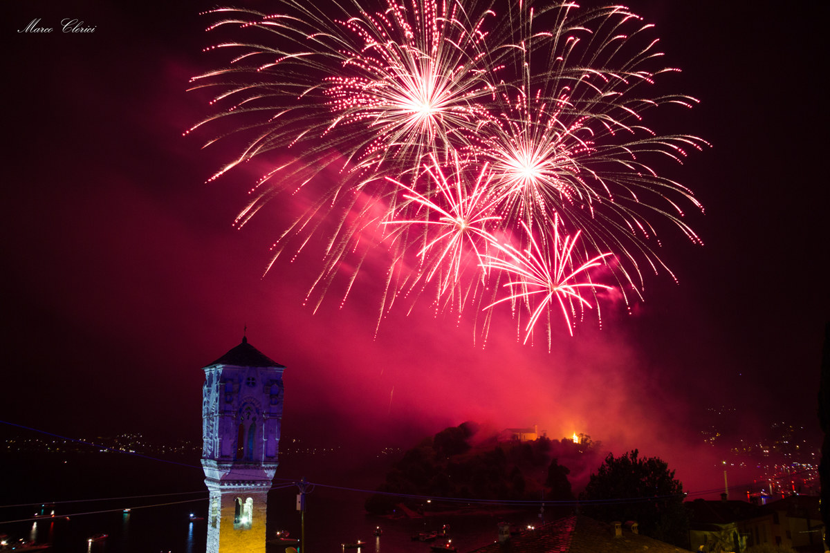 Fires Isola Comacina 2017