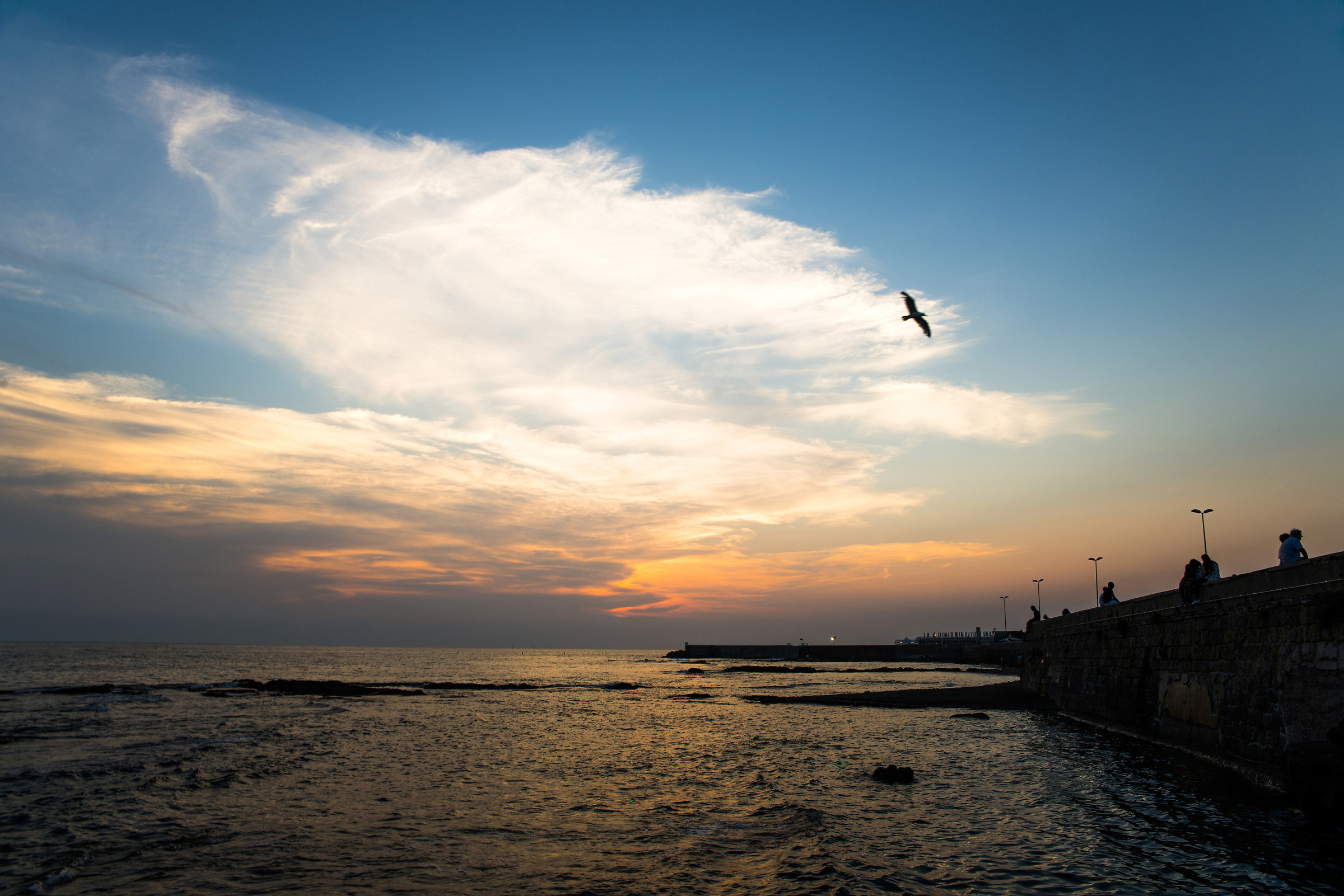 Tramonto a Livorno