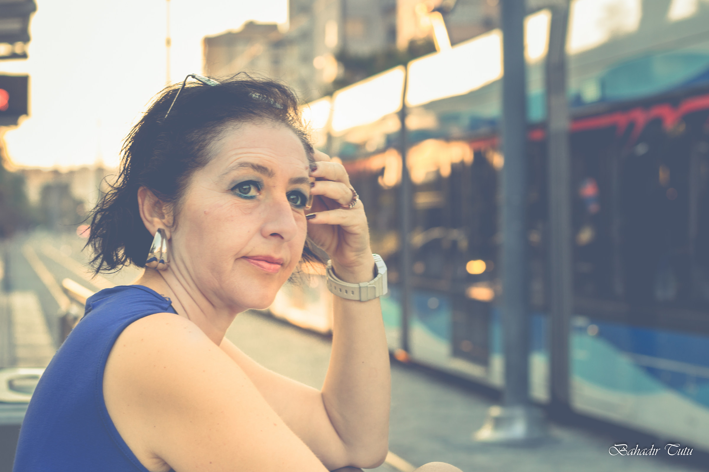 It is not the train that you are waiting for Julide...