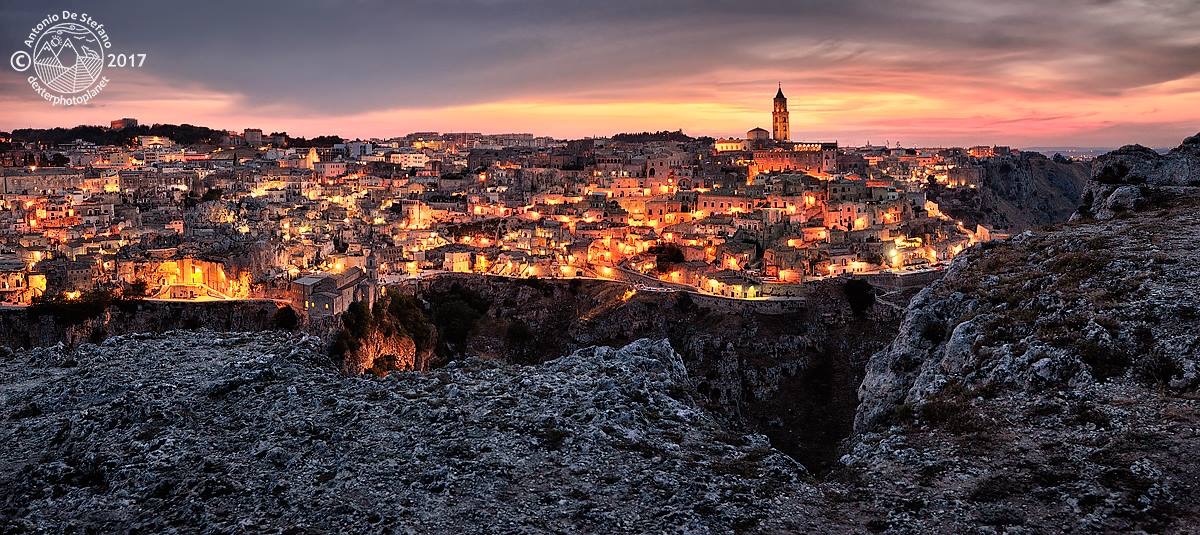 Matera - Sassi al tramonto