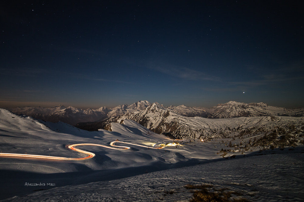 On a full moon night