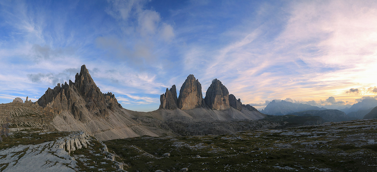 Monte Paterno and Three Peaks of Lavaredo