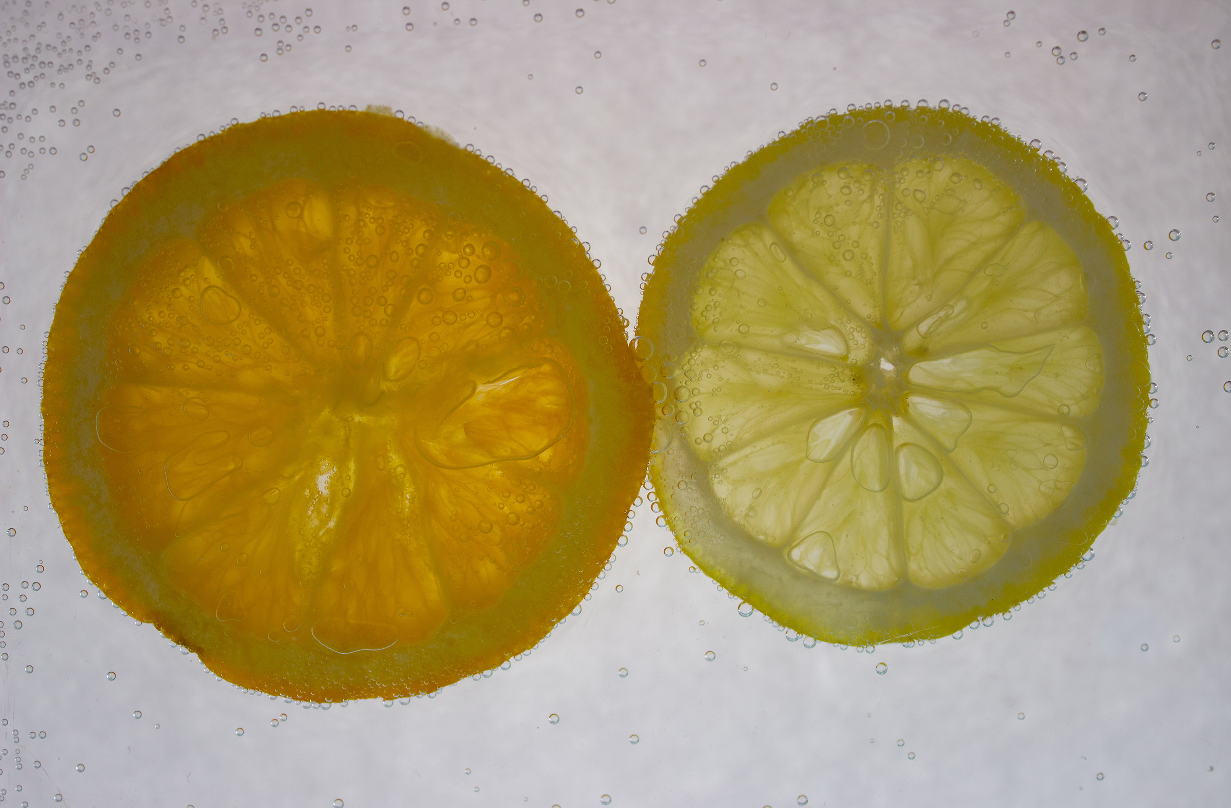 Sparkling citrus fruit