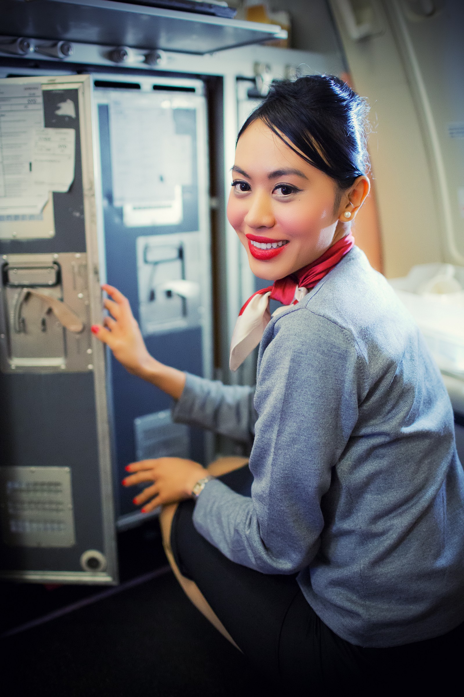 A girl from Singapore ...