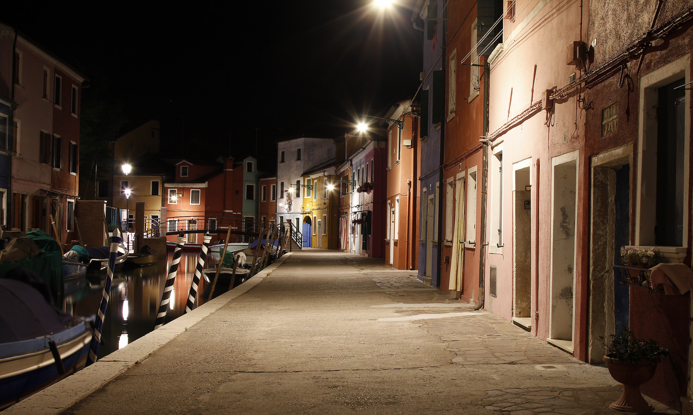 Colors at night Burano