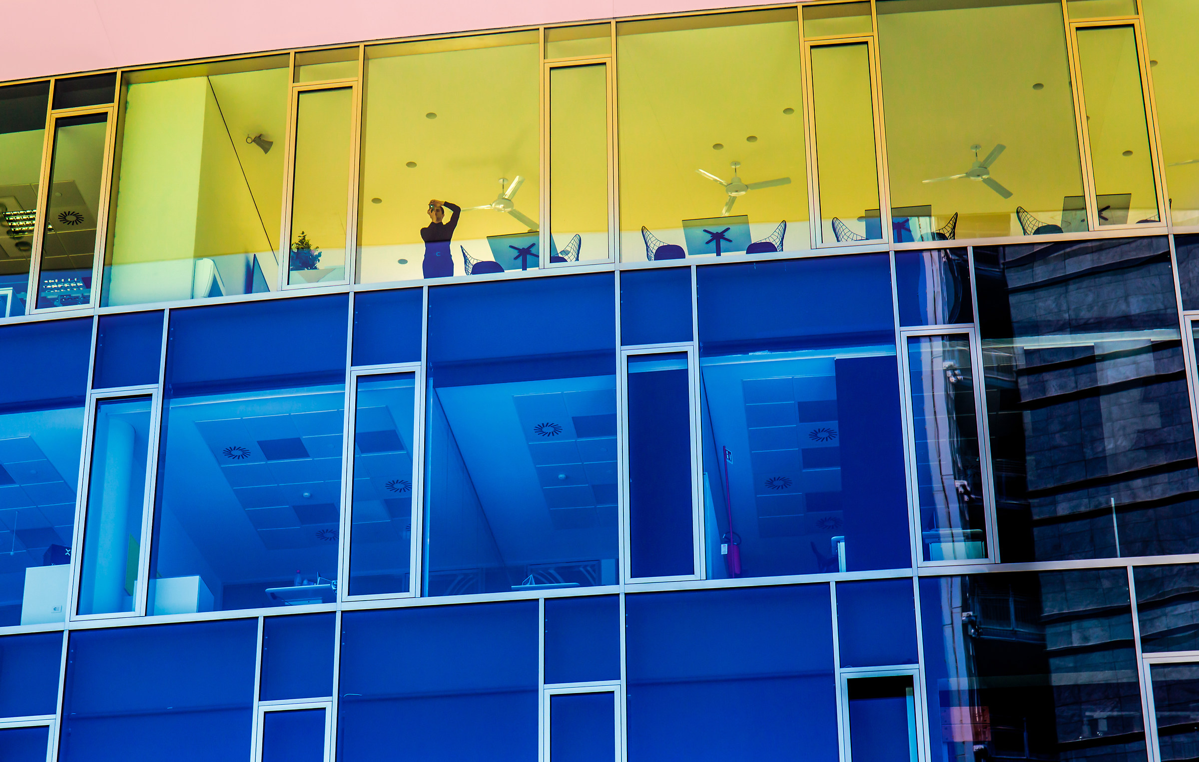 Fotografo in Gae Aulenti