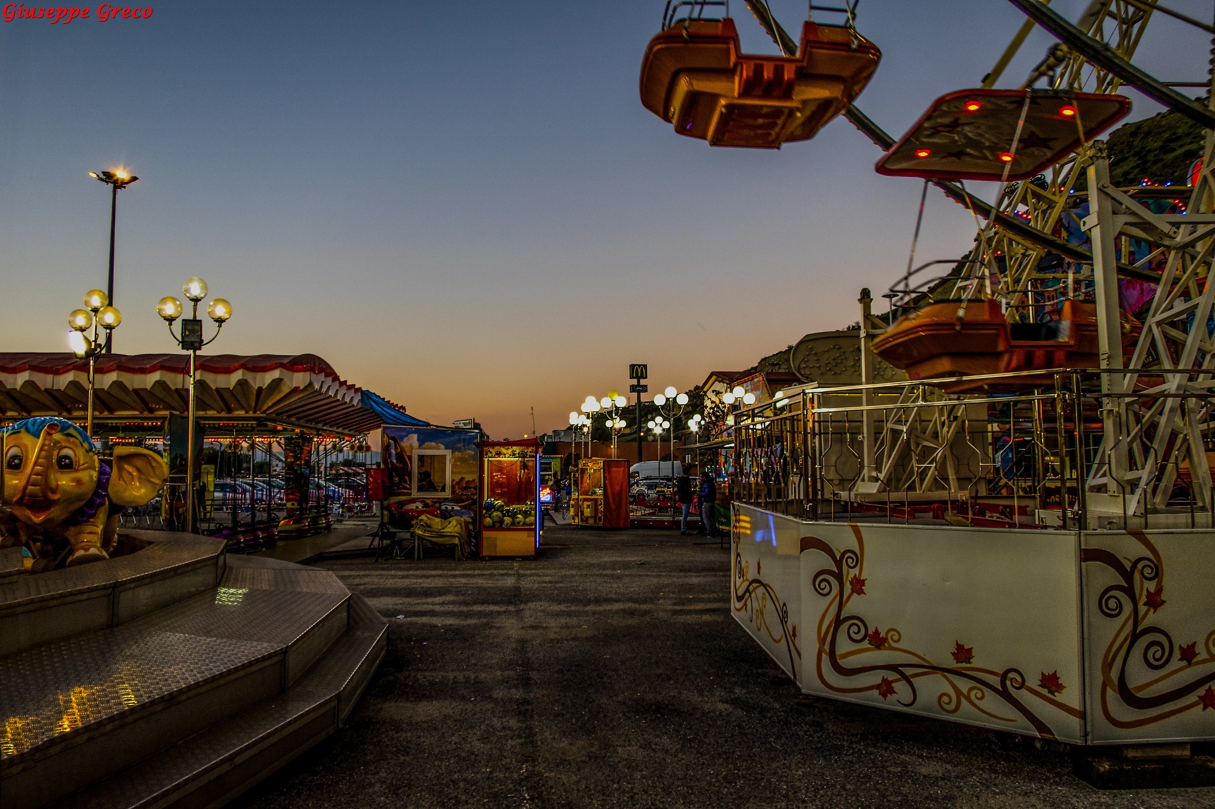 Le luci del tramonto