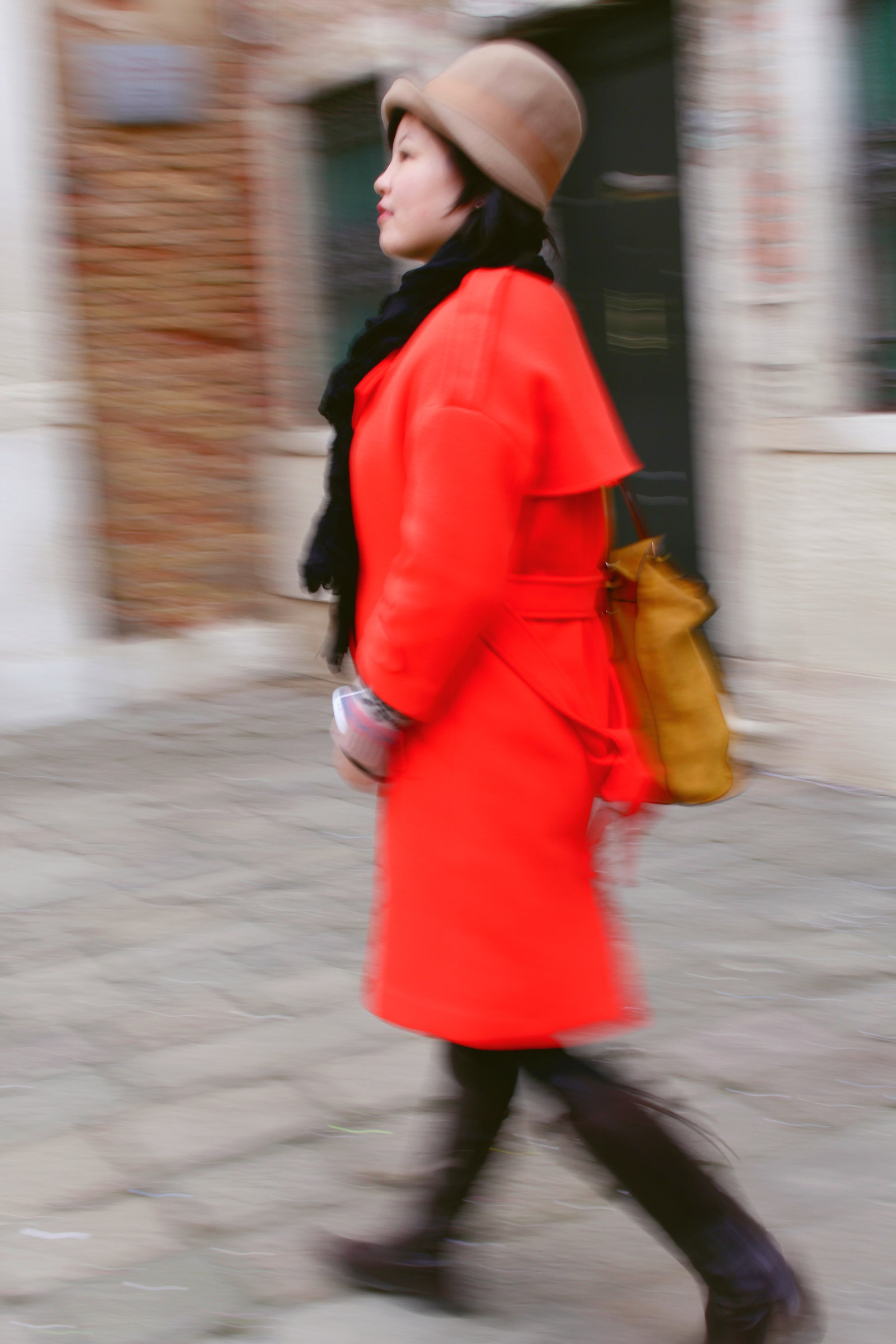 Red coat
