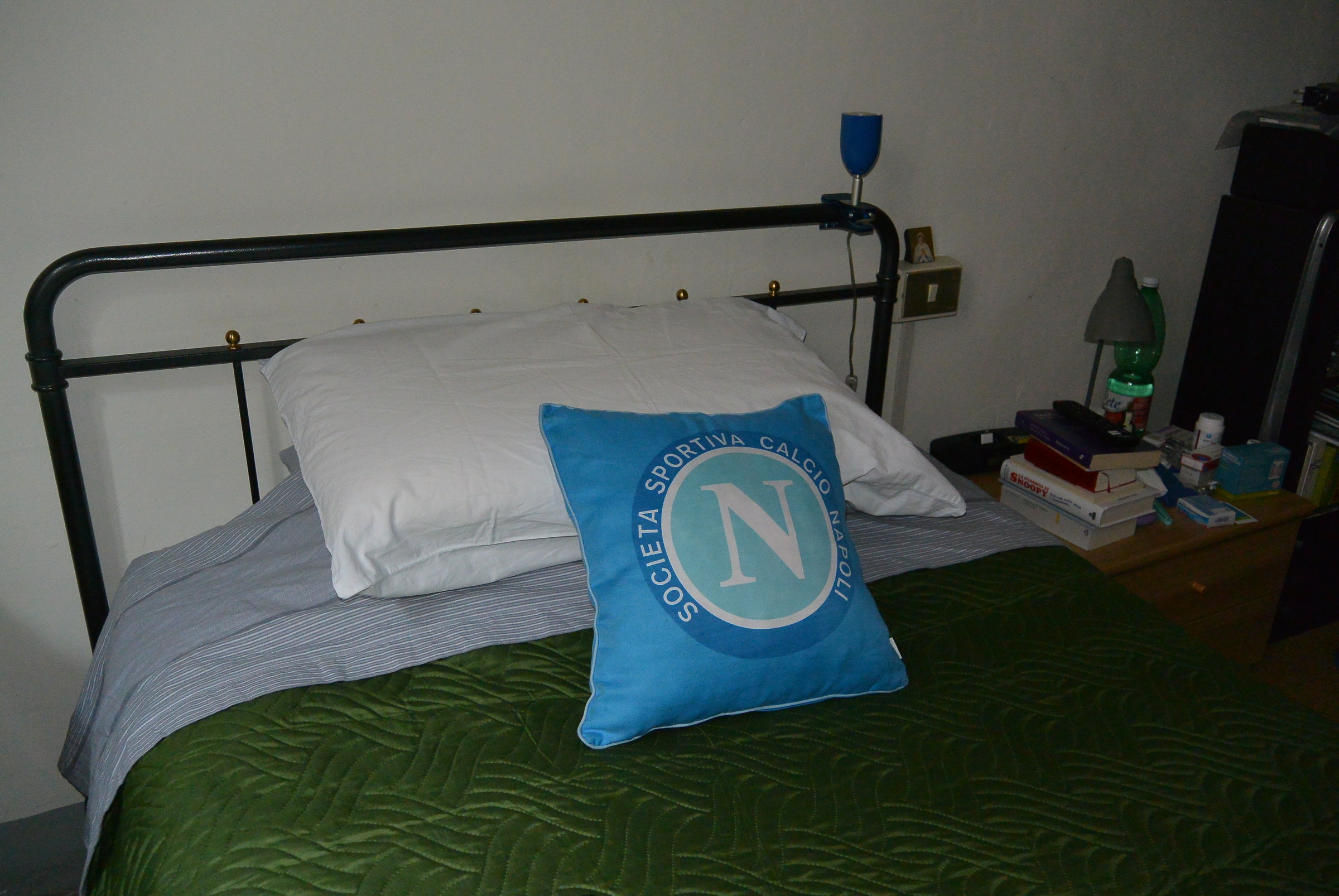 The room of a fan ...