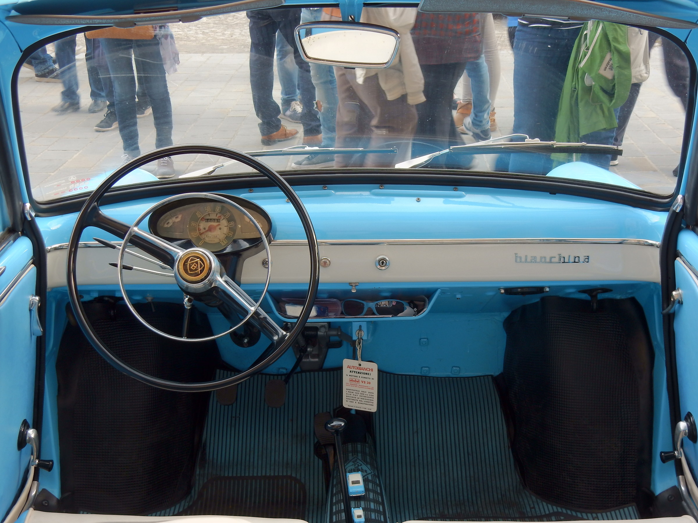 Bianchina trasformabile - interno