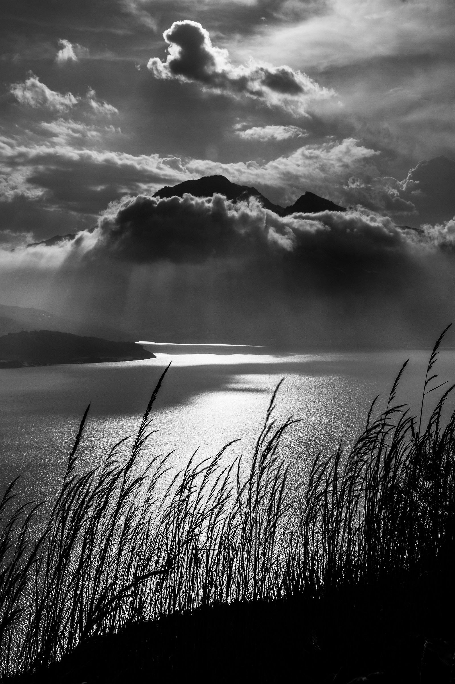 Sunset at Moncenisio