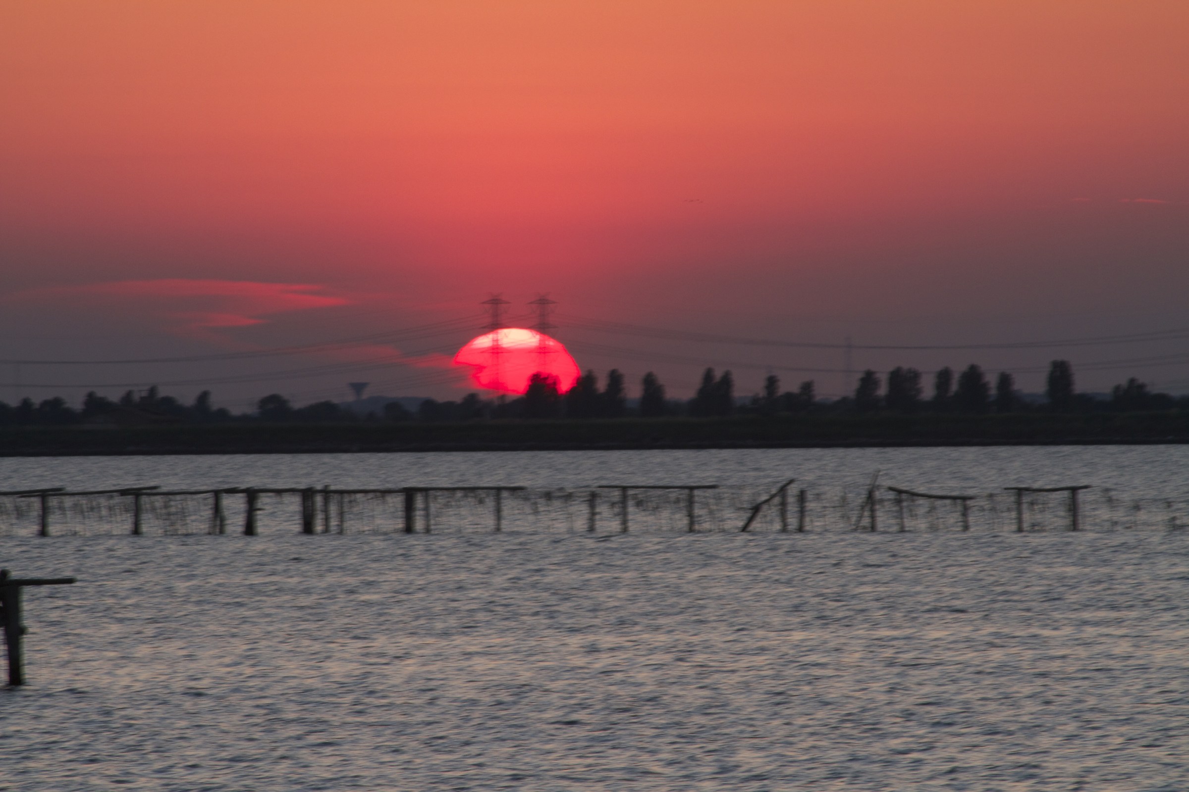 Sunset in Scardovari bag