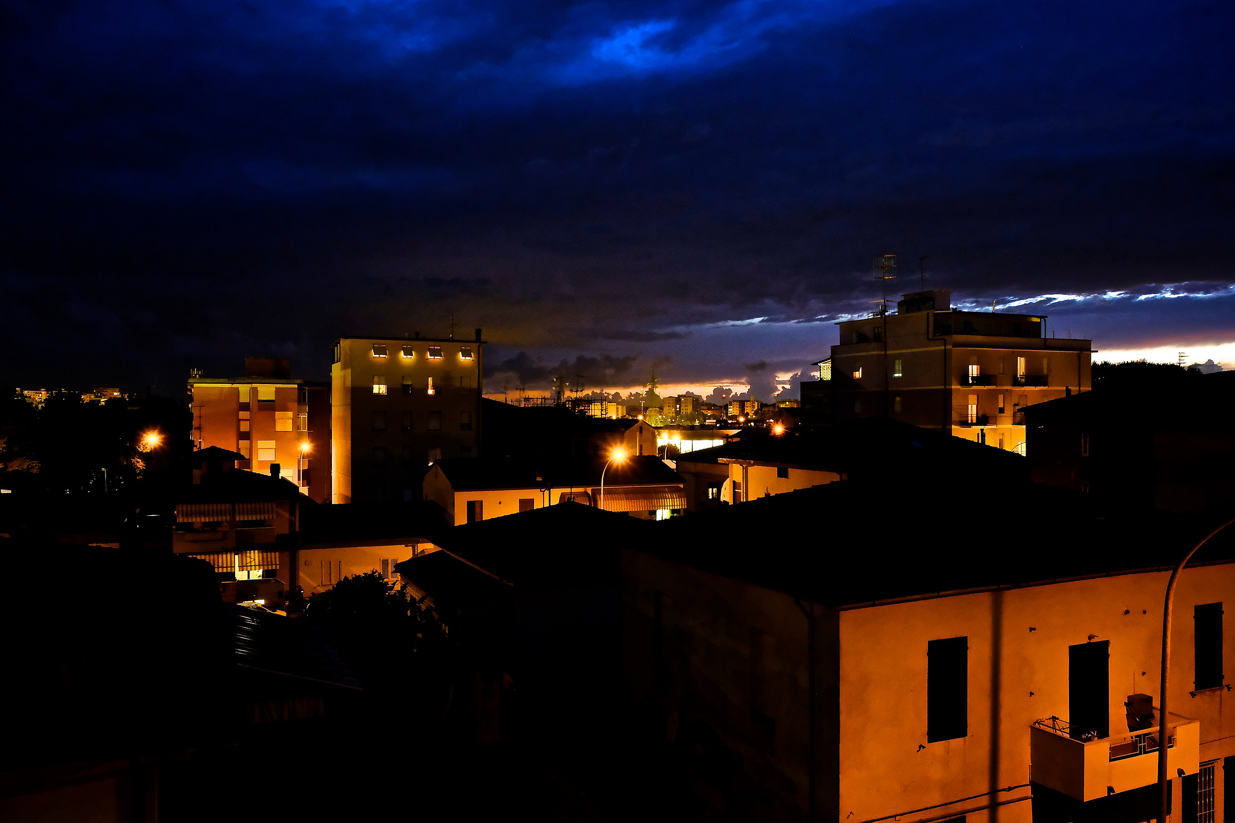 From the window ... storm air